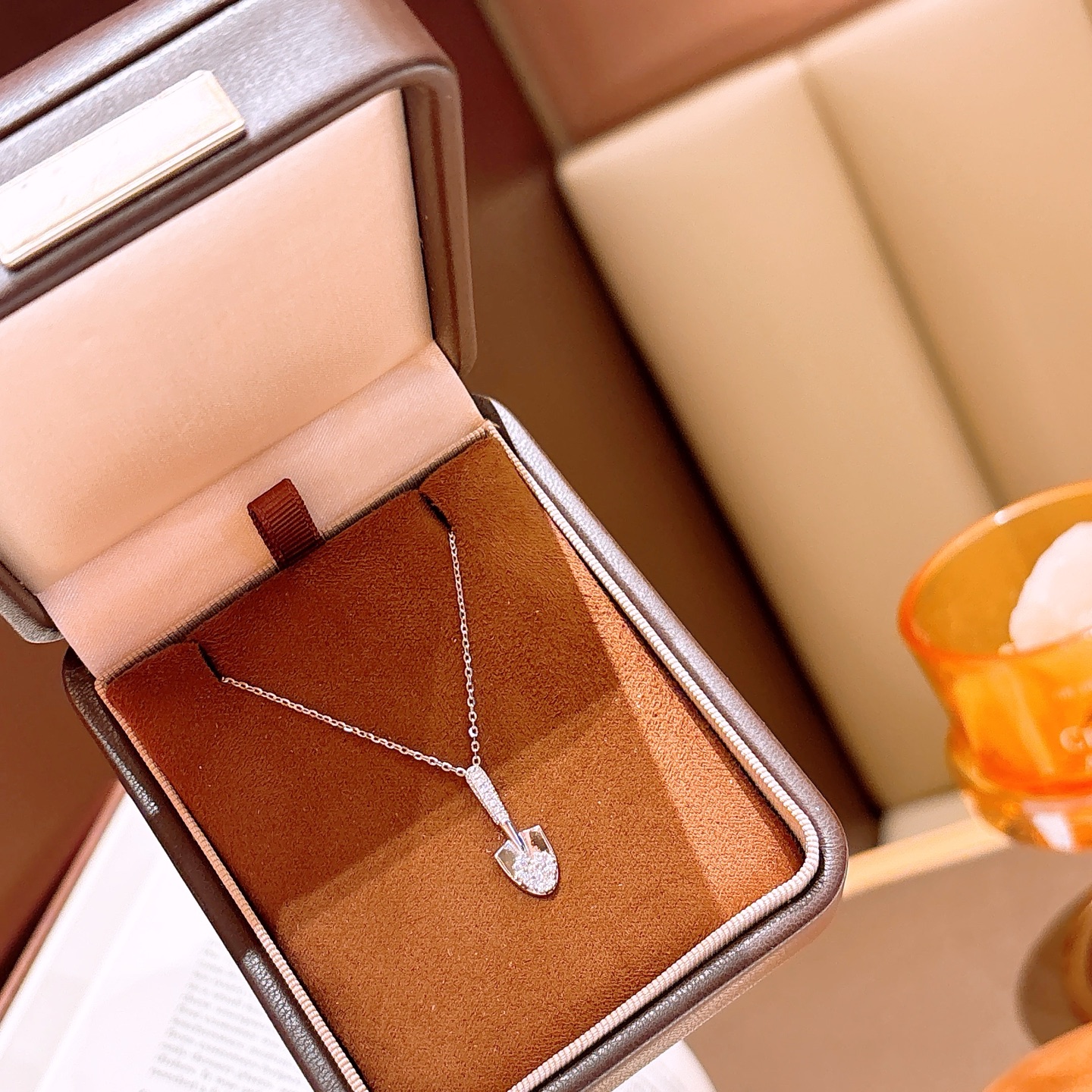 Nickel Free Silver Necklace Ins Style Housewarming Gold