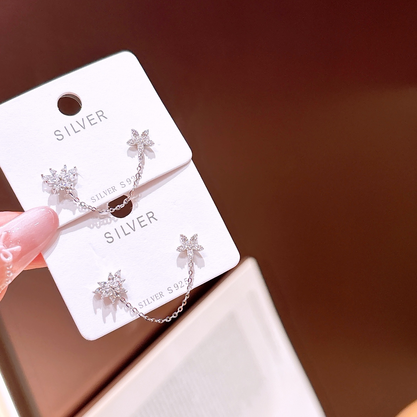 Low Allergy Silver Earrings Soft Proposal Gold