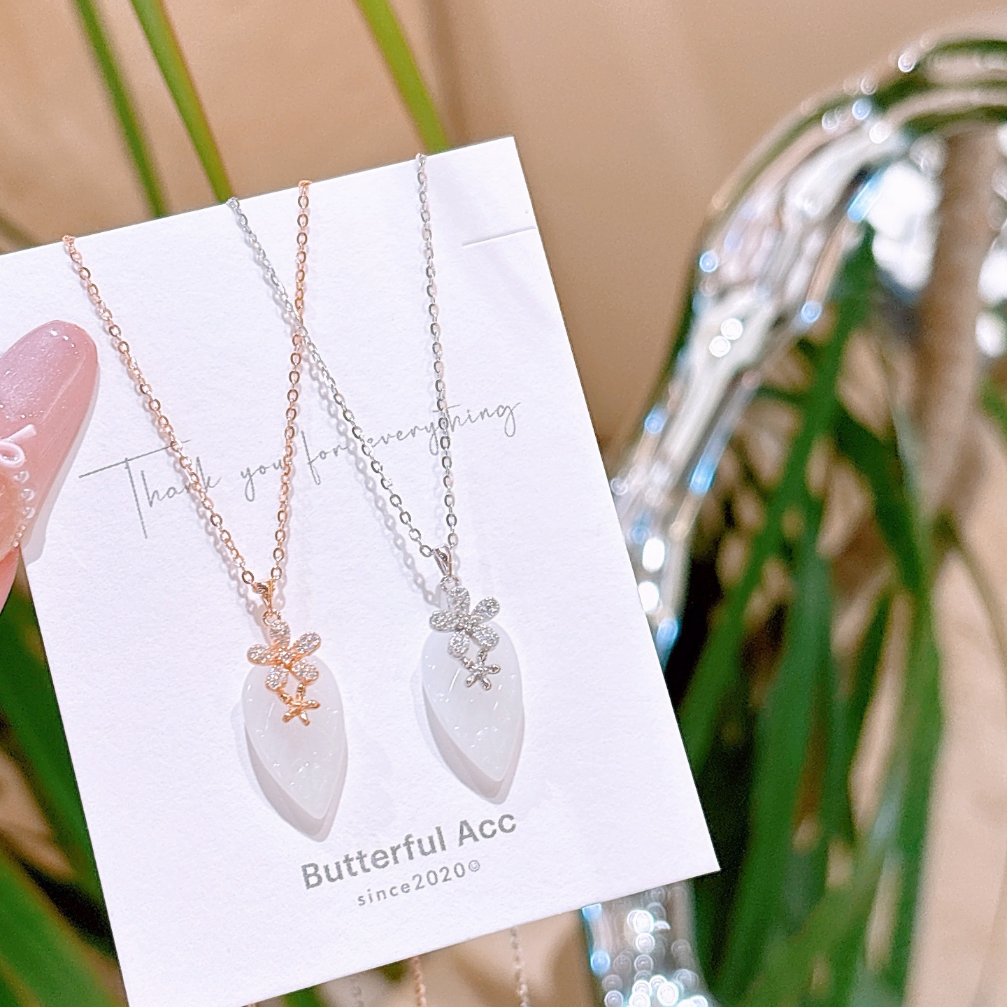 925 Silver Necklace Dainty New Year Silver