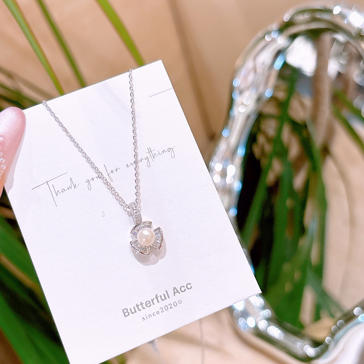 Fine Silver Necklace Chic Birthday Gold