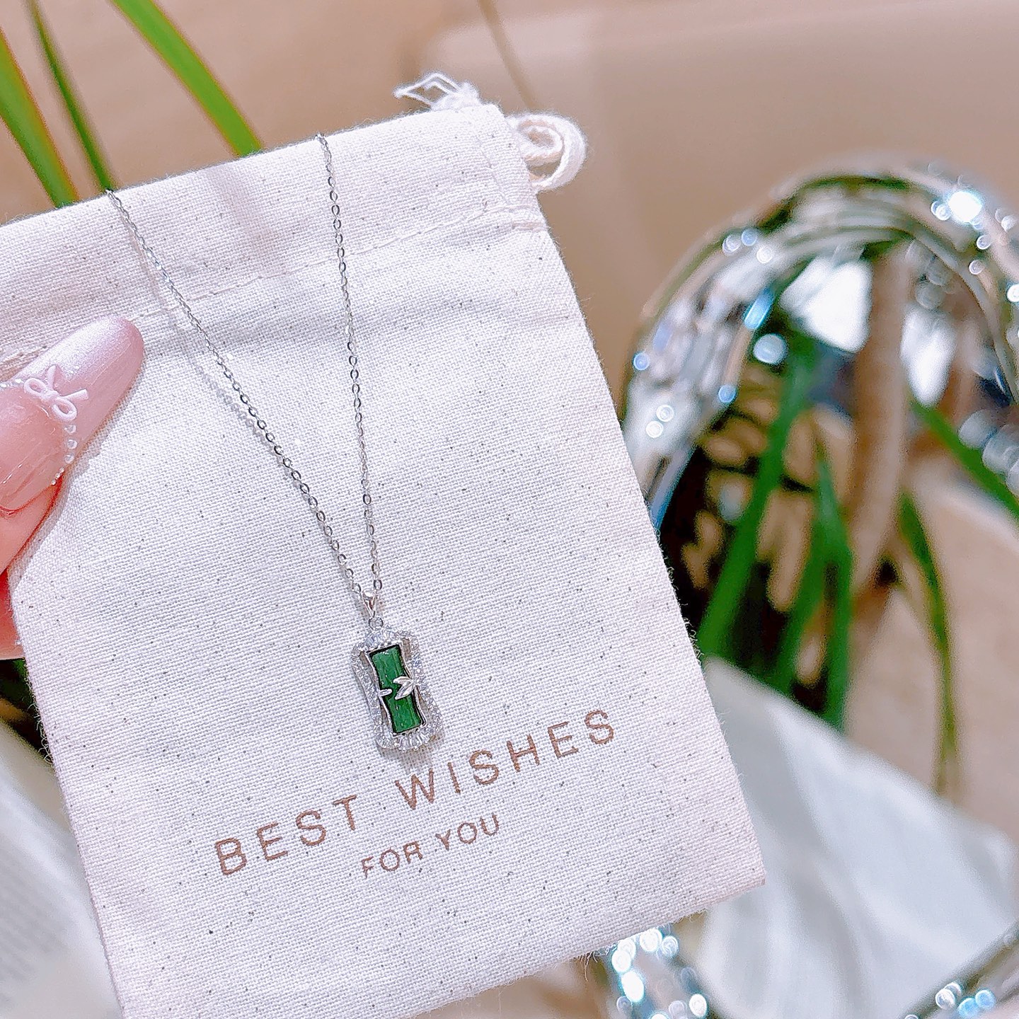 Fine Silver Jasper Necklace Ultra Minimal Birthday Silver