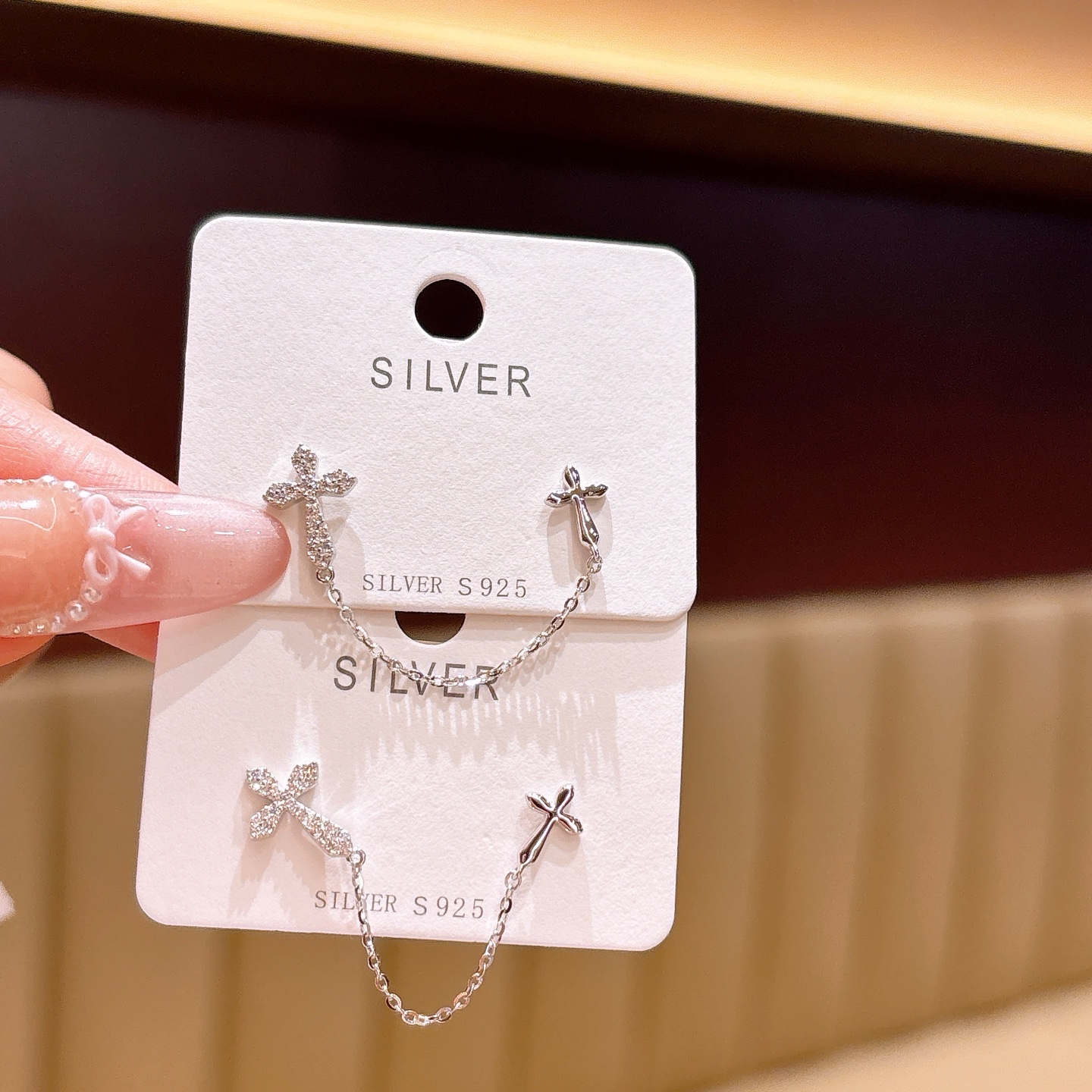 Nickel Free Silver Earrings Vintage Self-love Silver