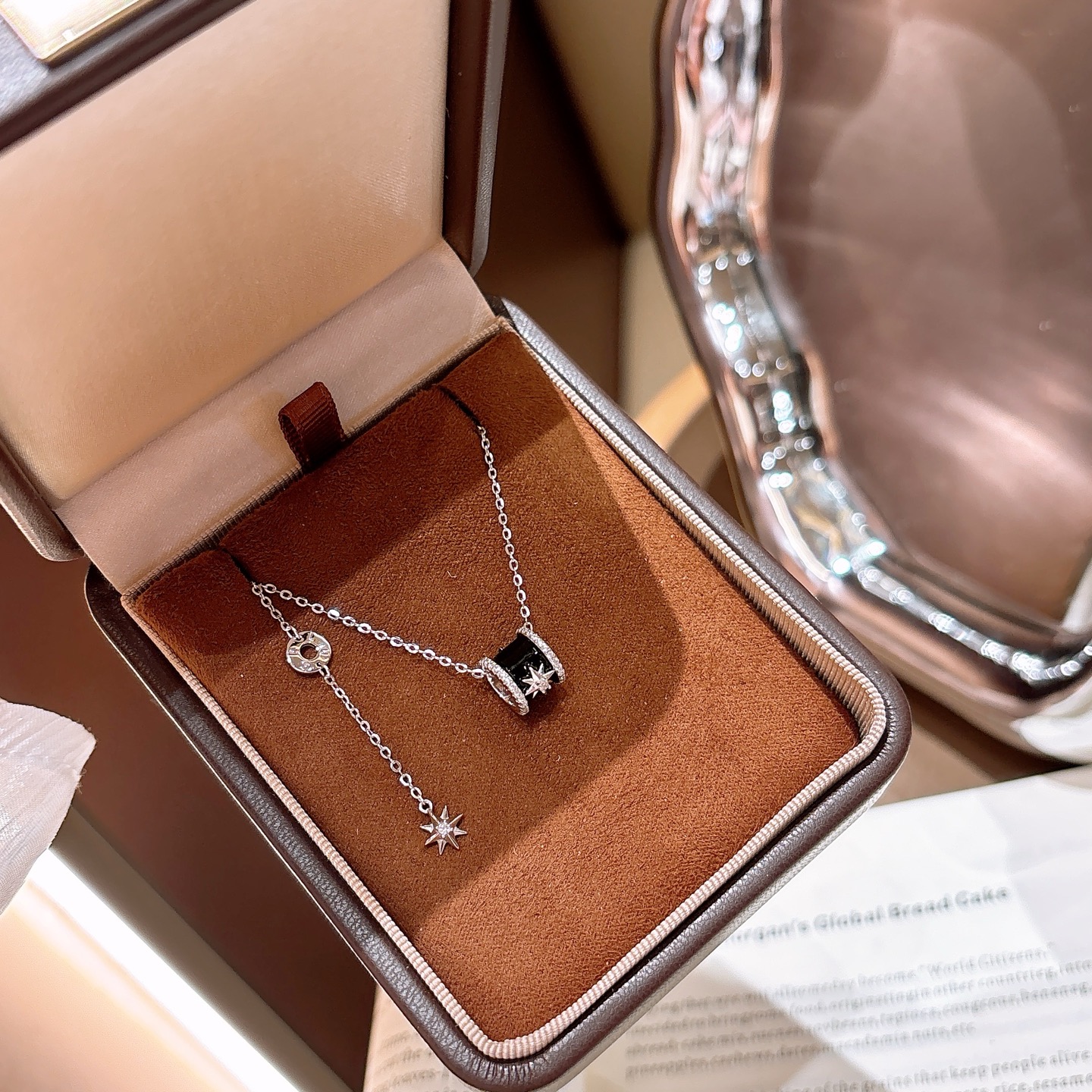 優しい高品質シルバーネックレスシルバー ギフト