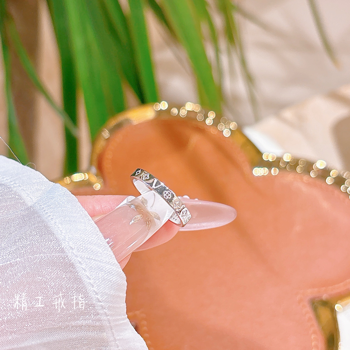 Solid Silver Ring French Workplace Silver