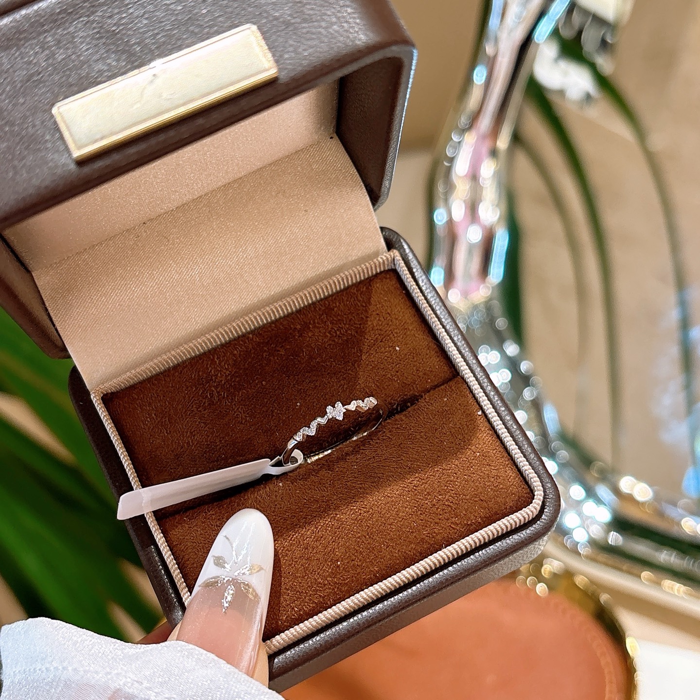 Nickel Free Silver Ring Vintage Party Gold