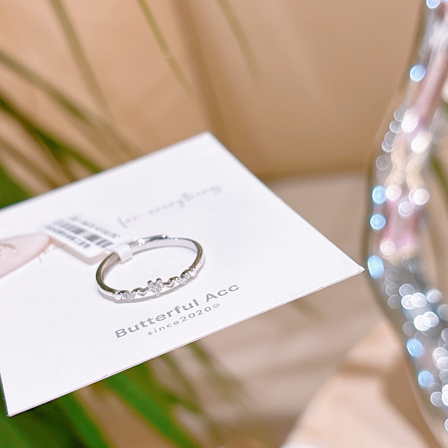 S925 Sterling Silver Ring Chic Self-love Silver