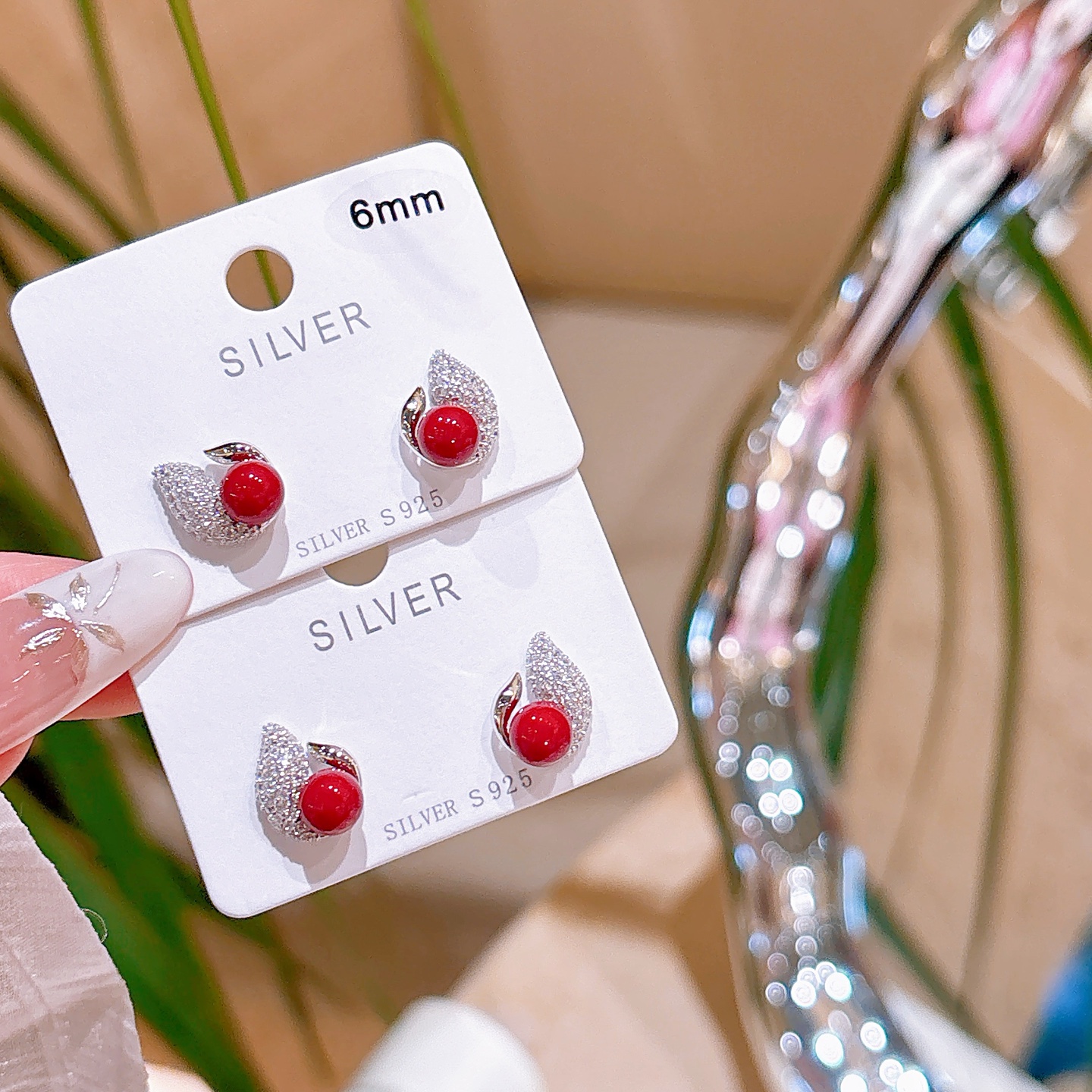 Fine Silver Earrings Delicate Housewarming Gold