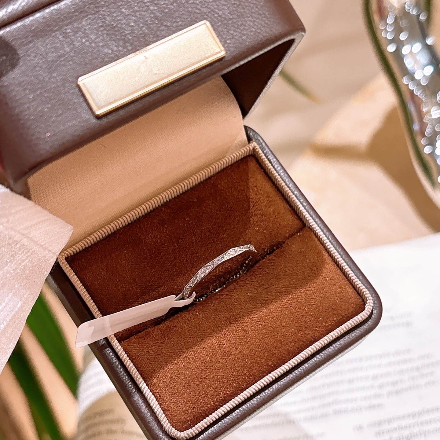 Nickel Free Silver Ring Intellectual Spring Festival Gold