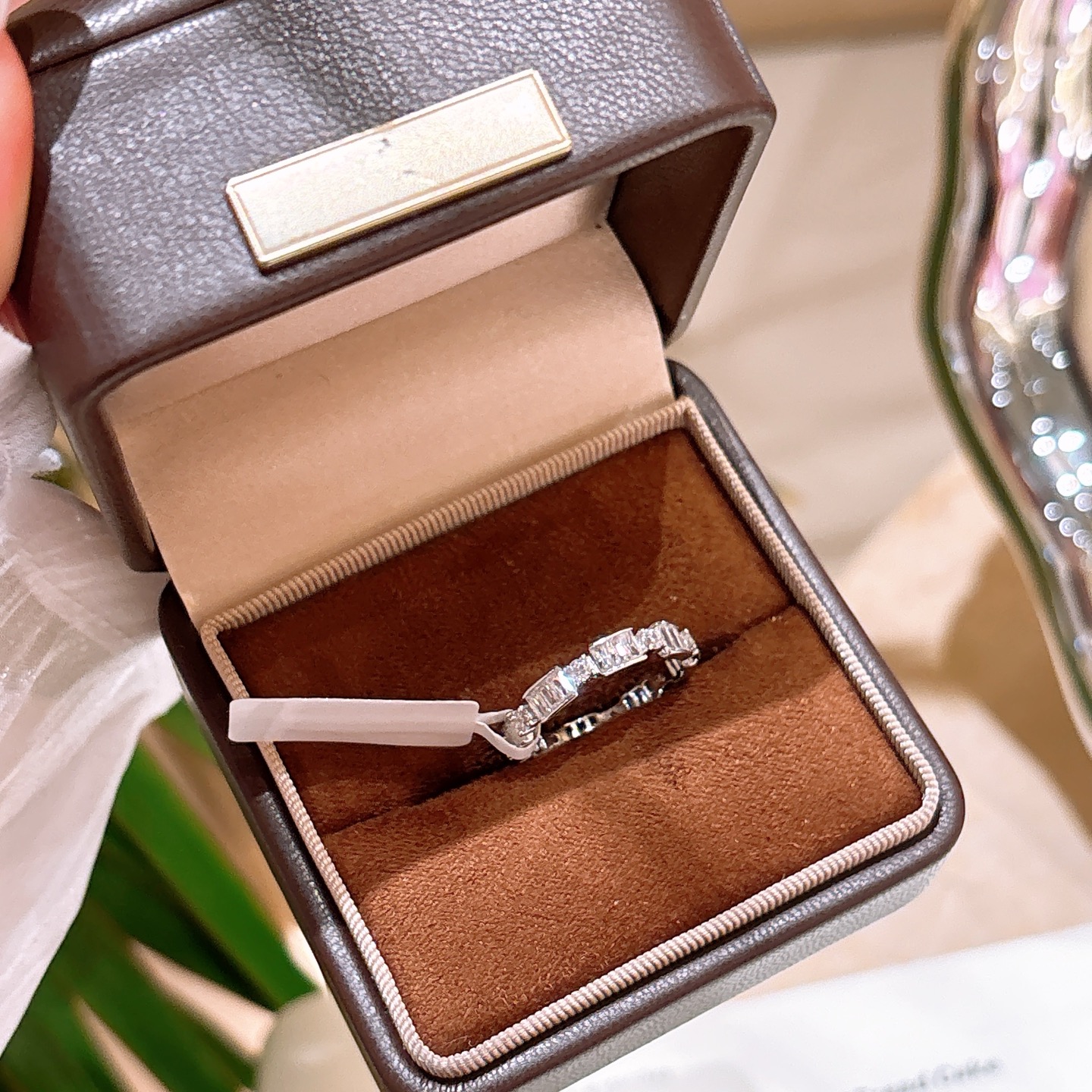 Low Allergy Silver Ring Fresh Graduation Silver