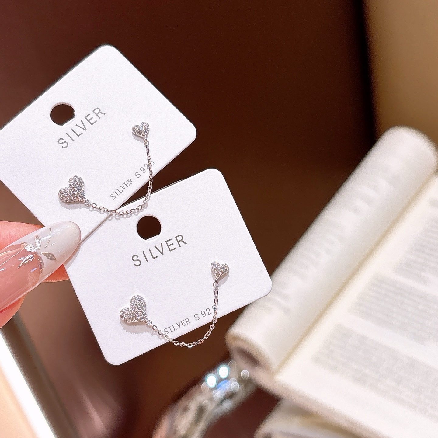 Nickel Free Silver Earrings Vintage Christmas Silver