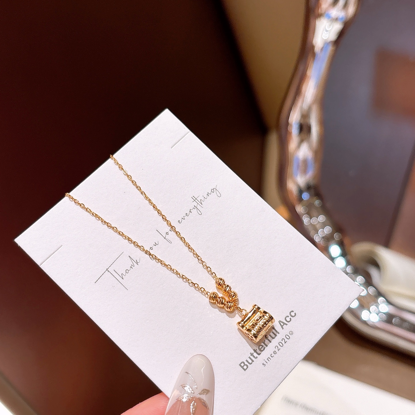 925 Silver Necklace Girly Confession Silver