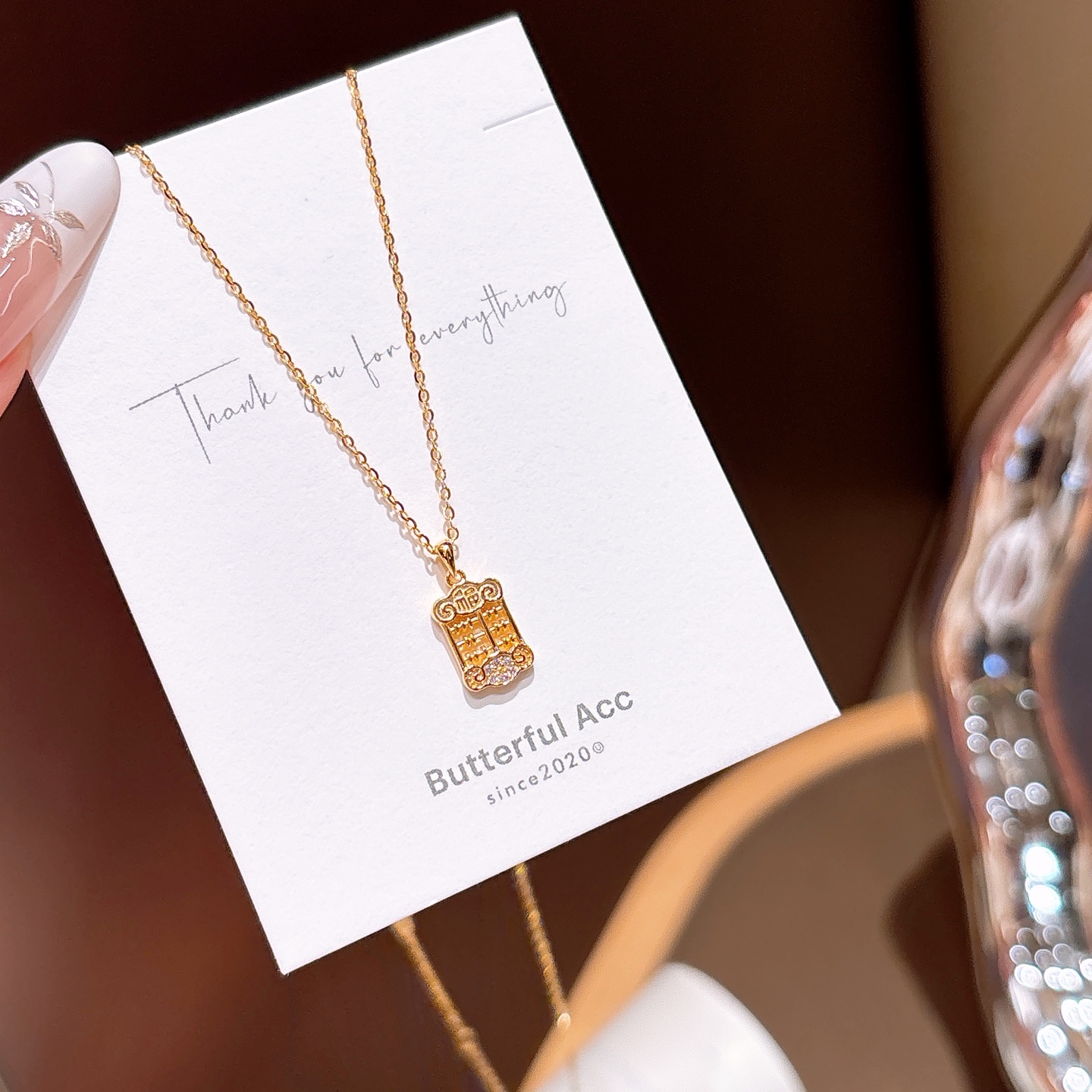 Solid Silver Necklace Korean Style Anniversary Silver