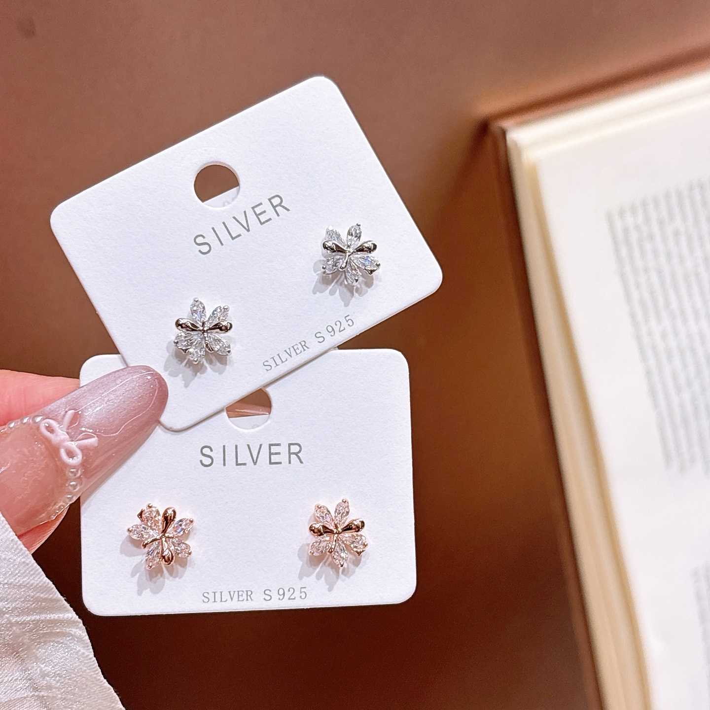 甘辛925シルバーイヤリングシルバー 新築祝い