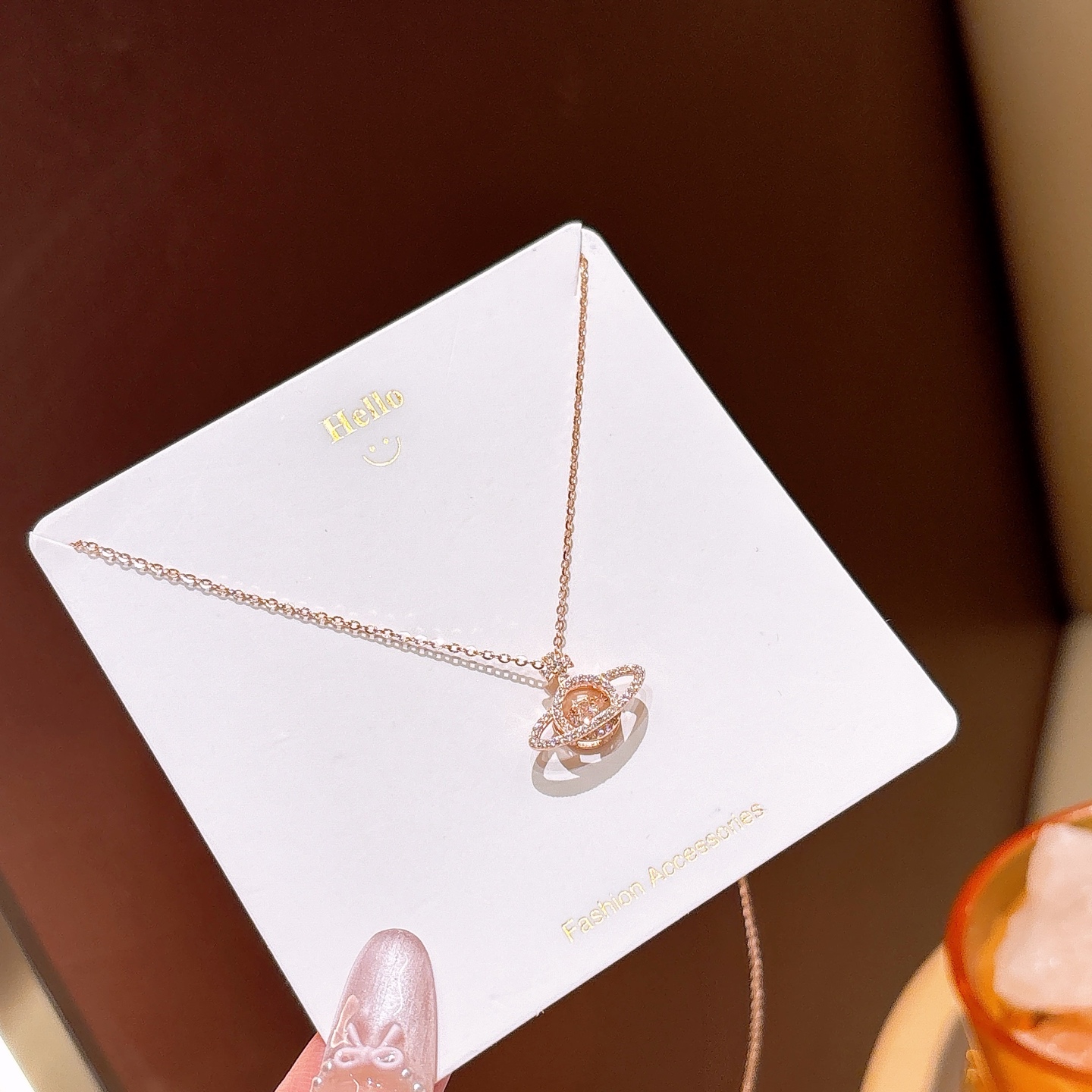 甘辛アレルギー対応シルバーネックレスゴールド 父の日