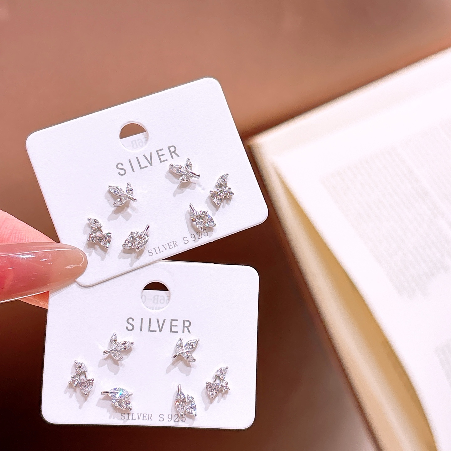 甘辛ニッケル無添加銀イヤリングゴールド 誕生日