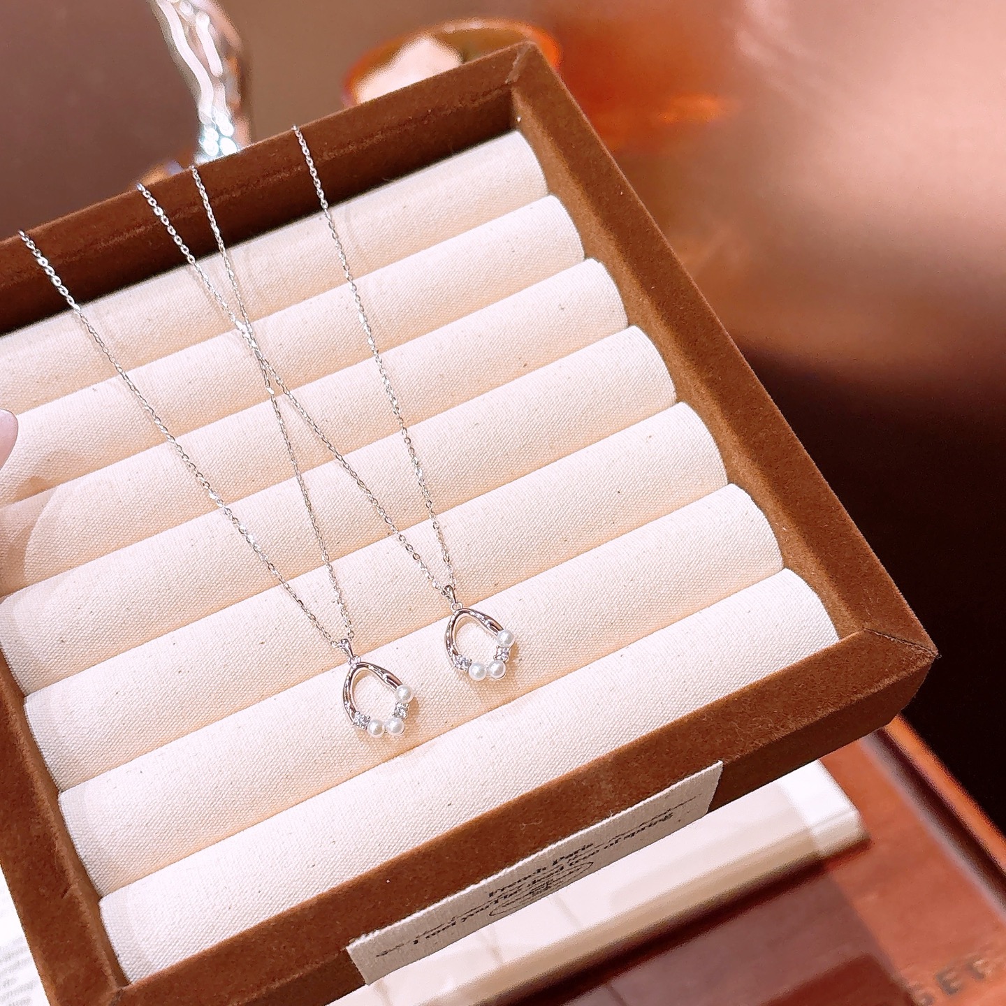 High Polish Silver Necklace Ultra Minimal New Year Silver