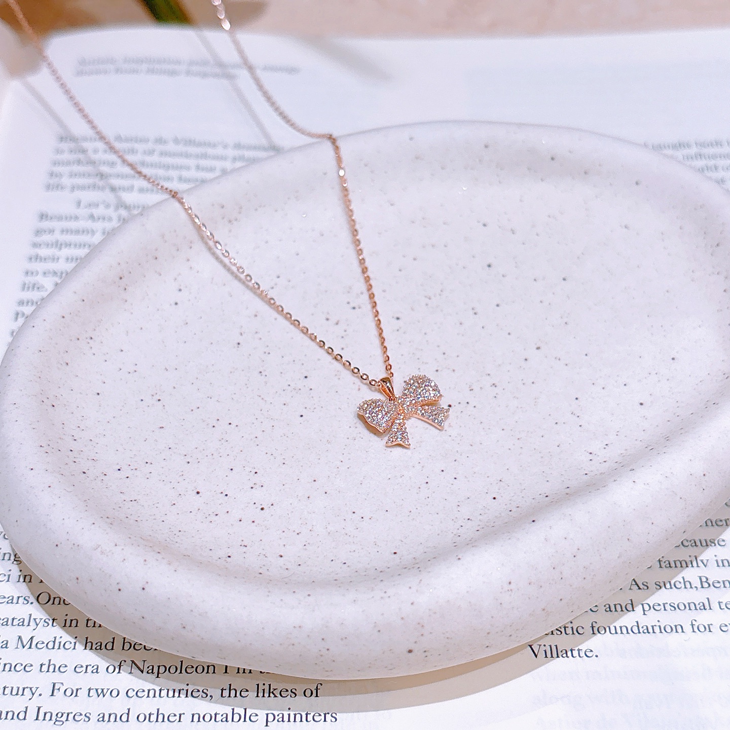 Solid Silver Necklace Korean Style Graduation Silver