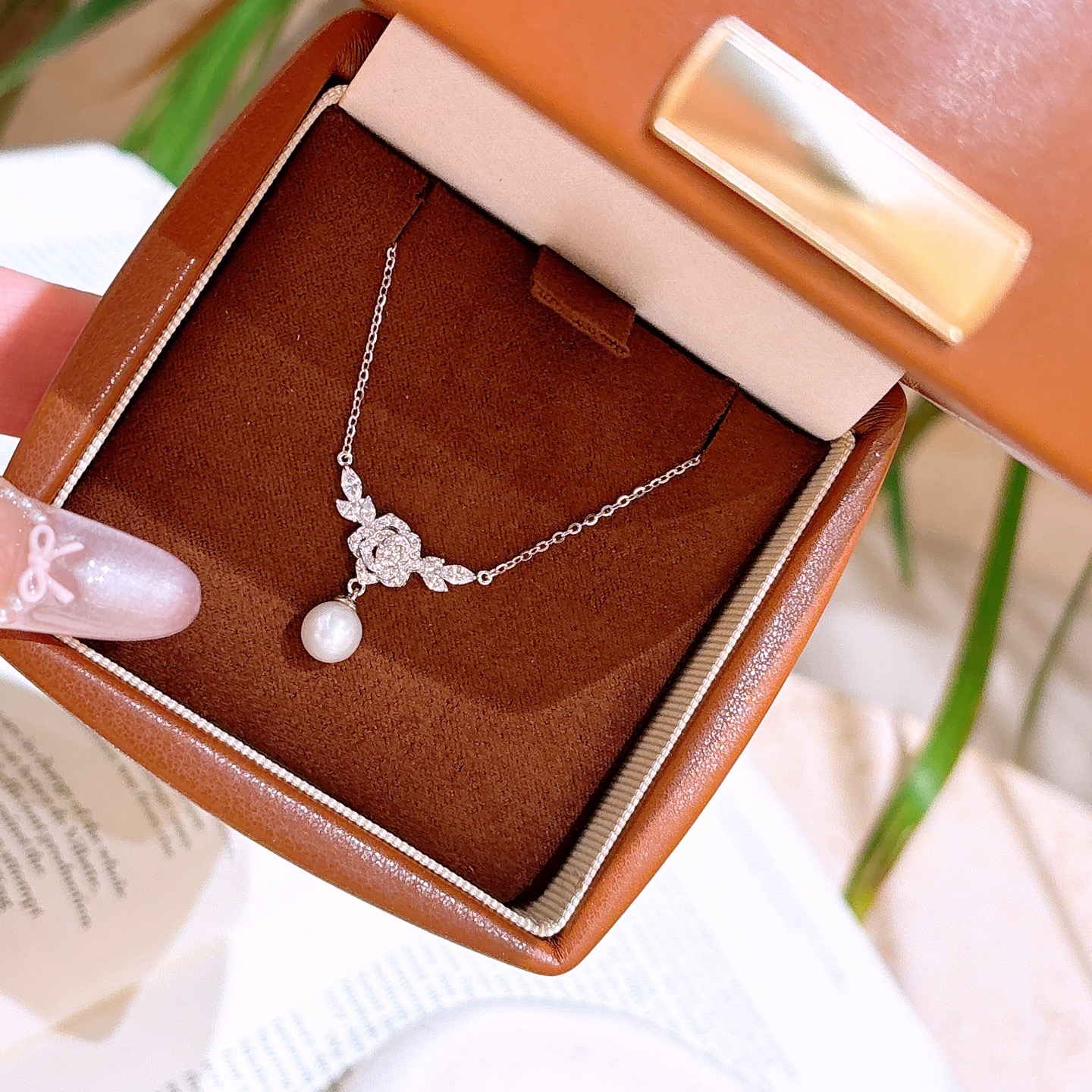 Solid Silver Necklace Pure Birthday Gold