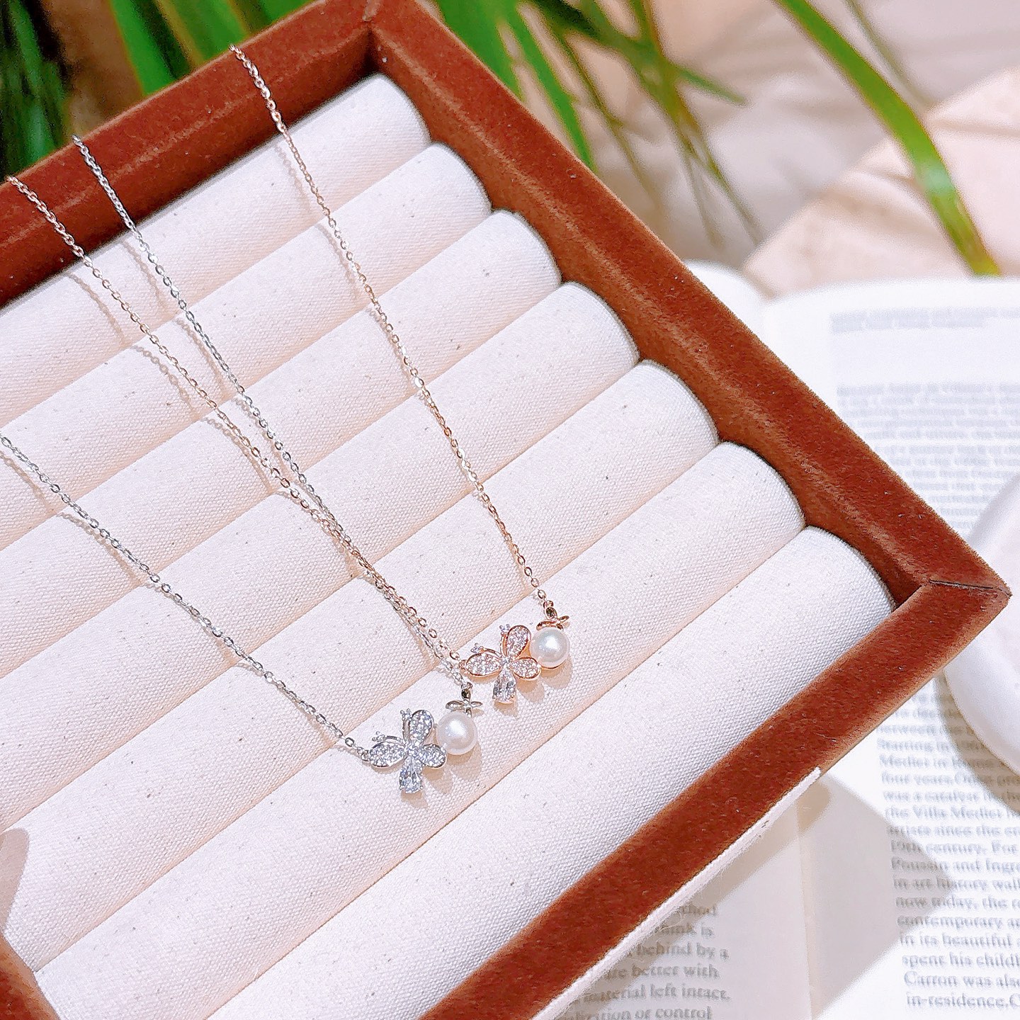 フレンチ純銀ネックレスシルバー 職場