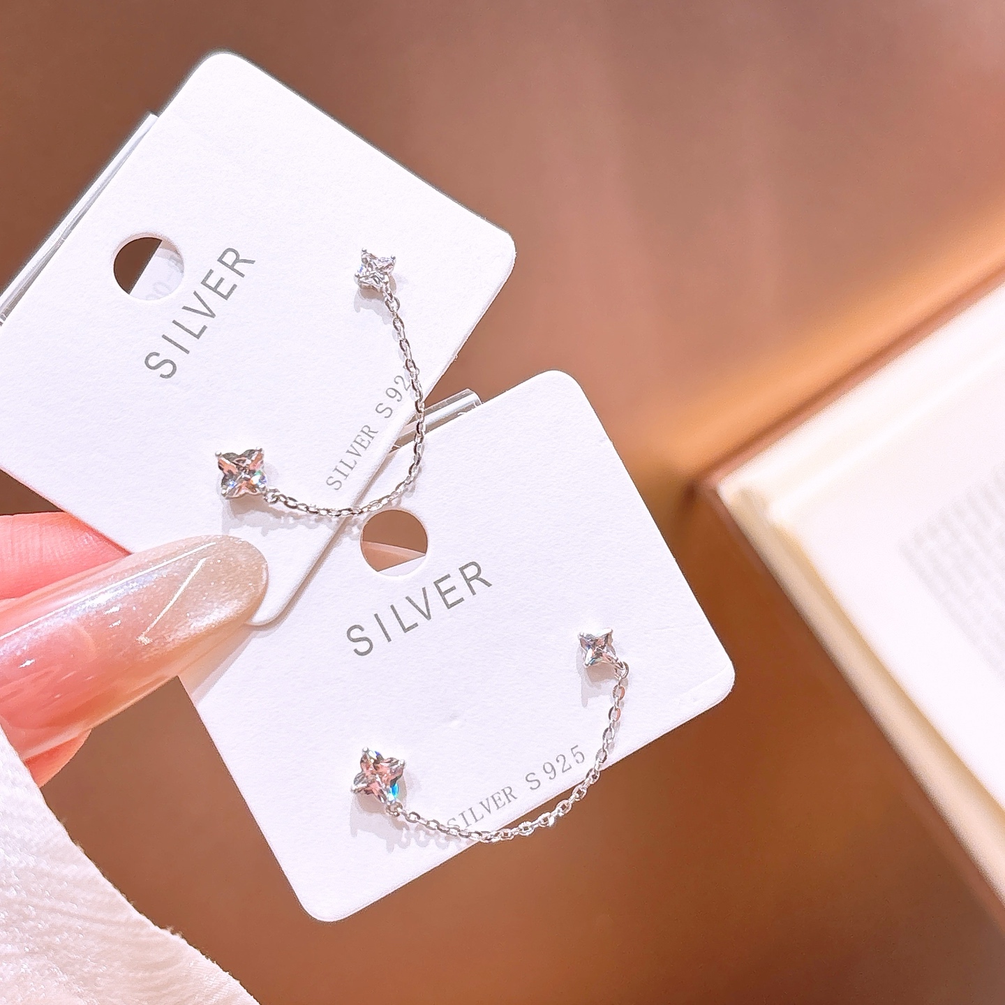 High Polish Silver Earrings French Everyday Wear Silver