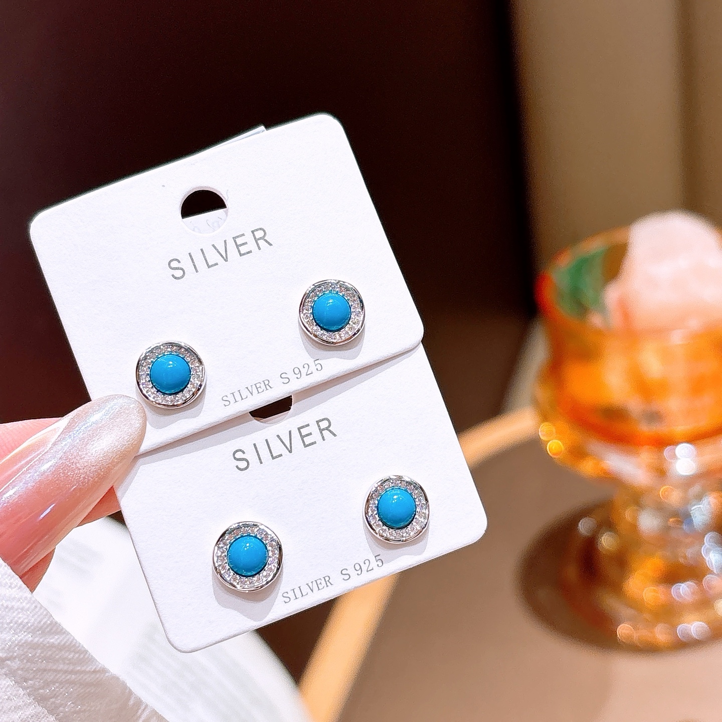 High Polish Silver Earrings Unique Workplace Gold