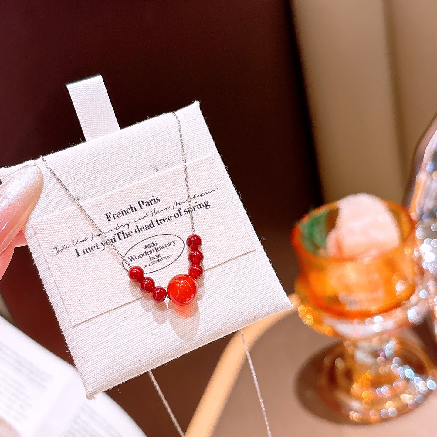 Solid Silver Necklace Playful Self-love Gold