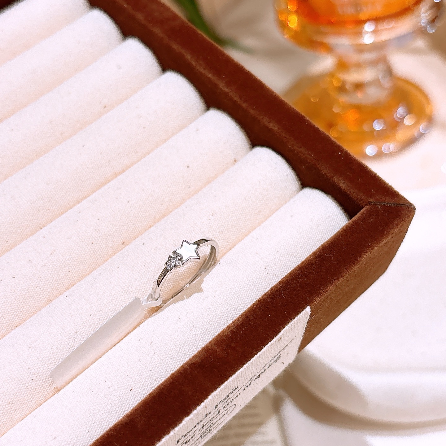 S925 Sterling Silver Ring Minimalist Travel Gold