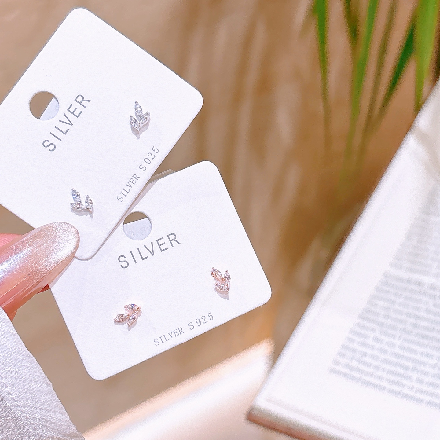 High Polish Silver Earrings Vintage Date Night Silver