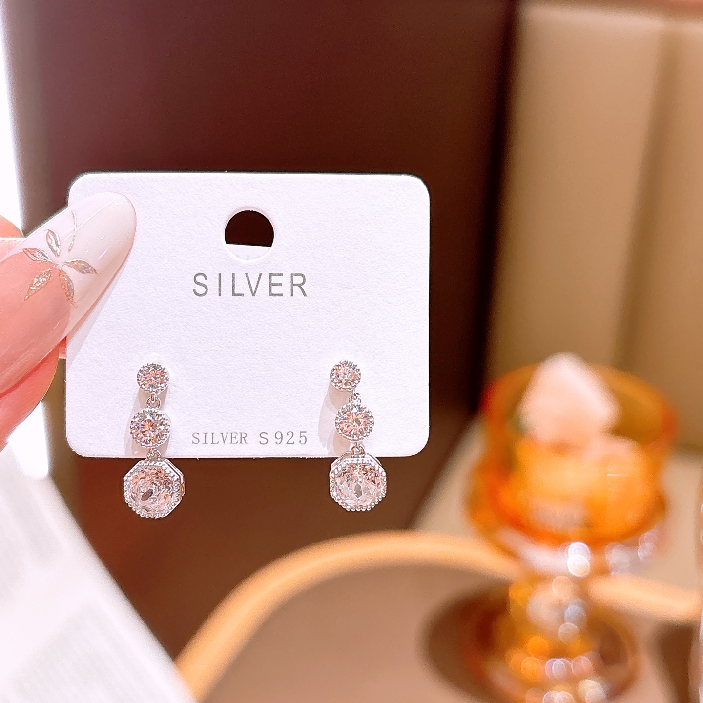 High Polish Silver Earrings Premium Everyday Wear Gold