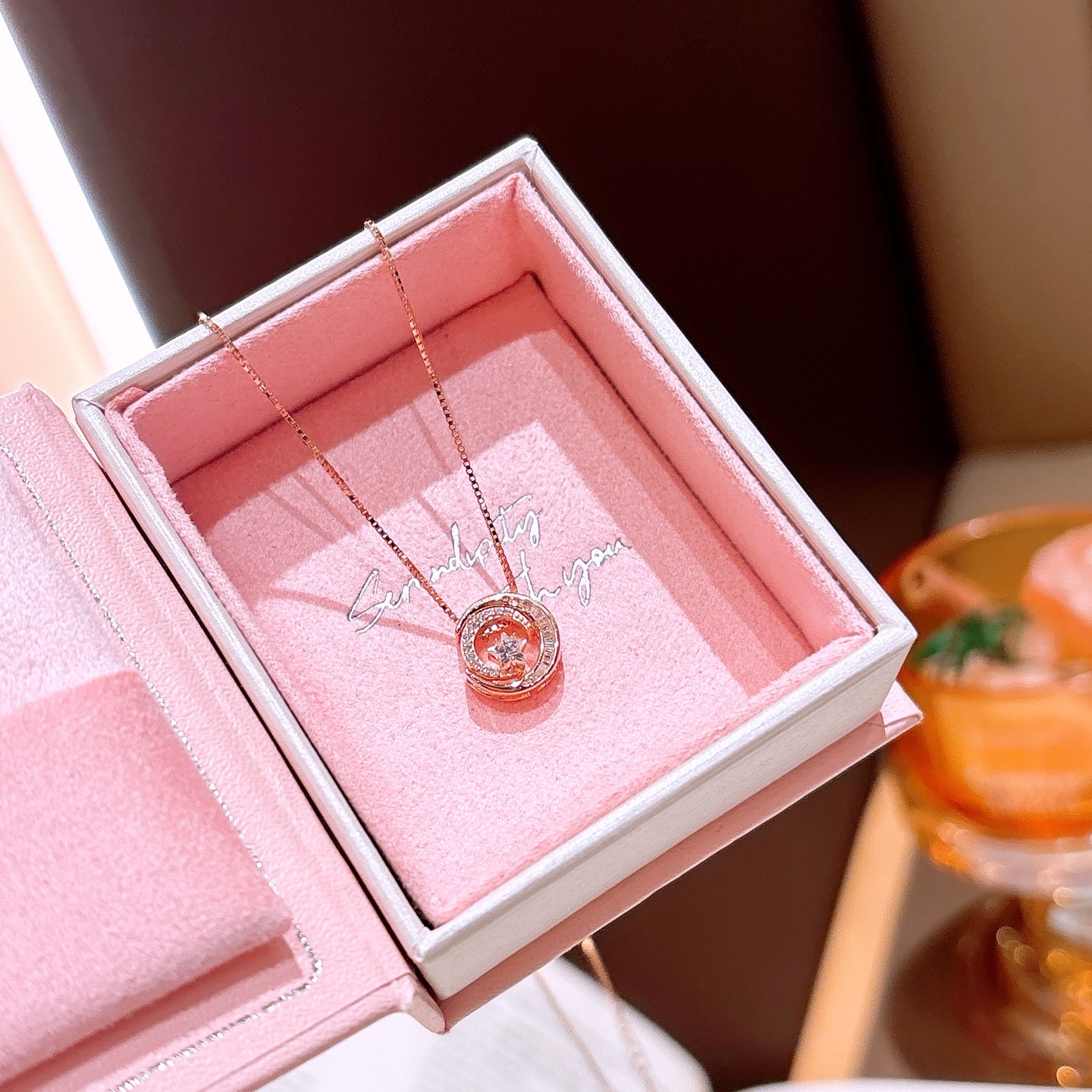 高級感低アレルギー銀ネックレスシルバー 母の誕生日