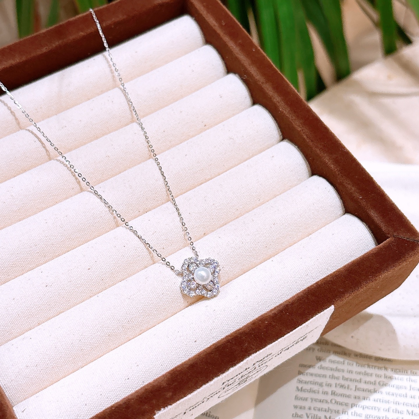 Fine Silver Moissanite Necklace Fresh Father's Day Gold