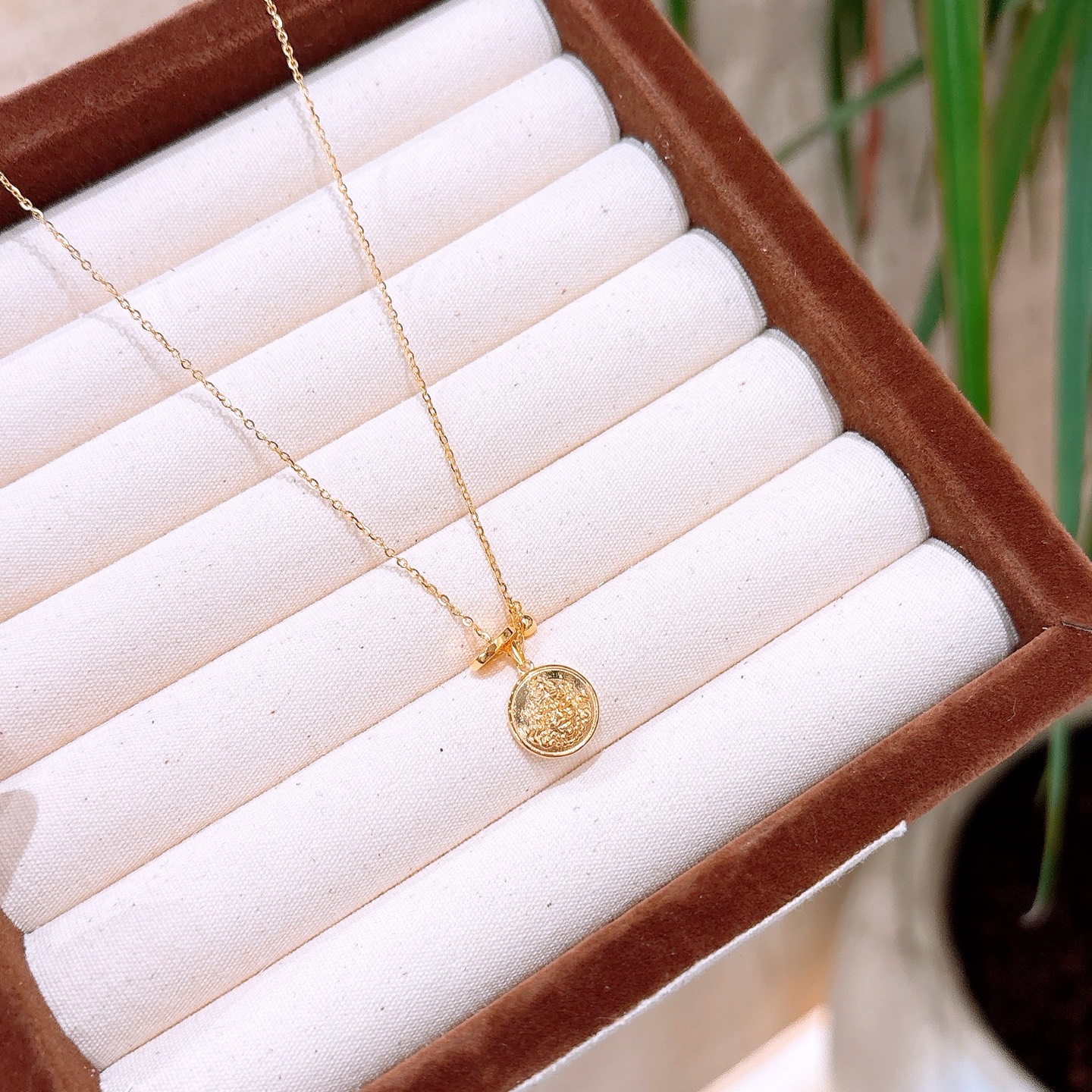 インスタ風アレルギー対応シルバーネックレスゴールド 卒業