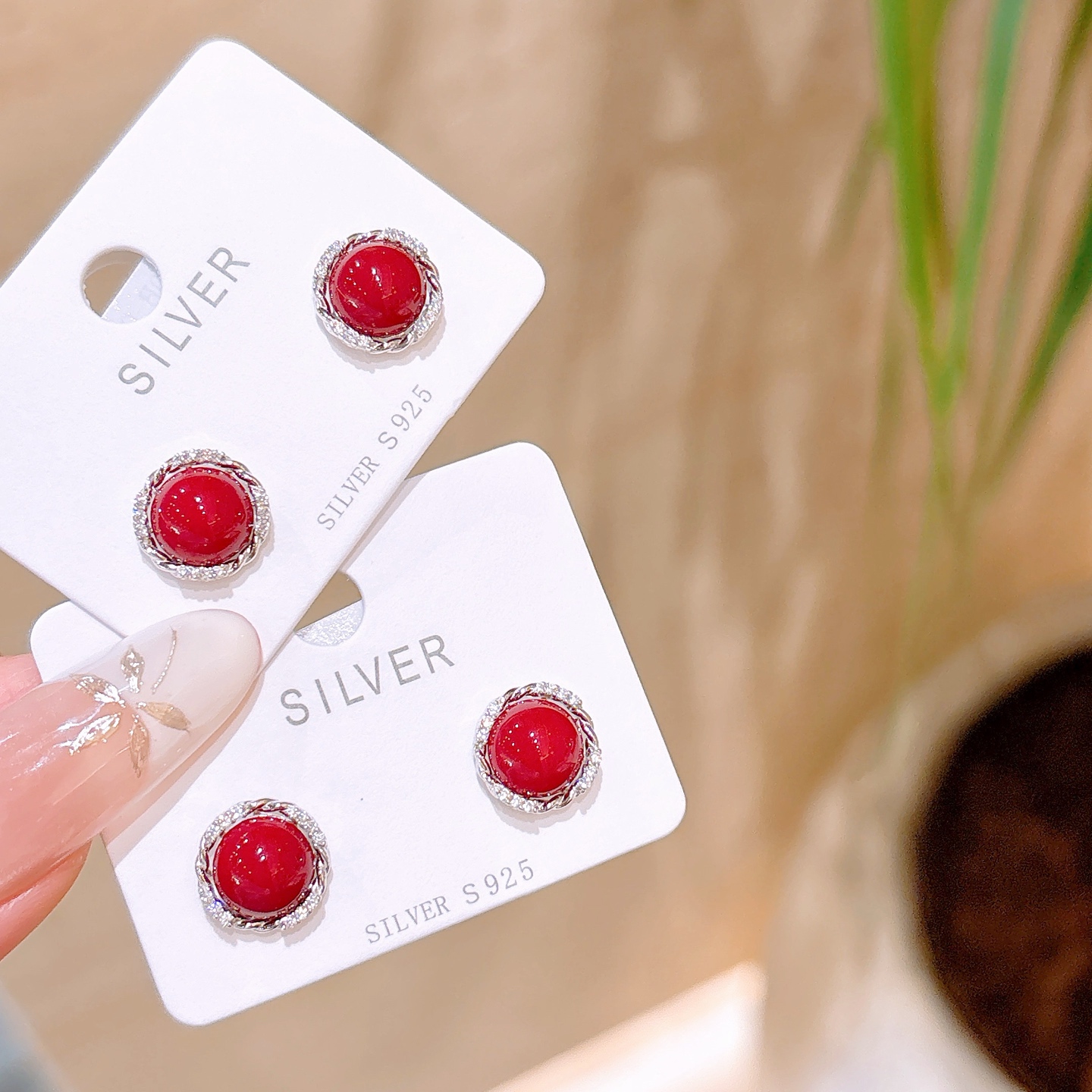 フレンチアレルギー対応シルバーイヤリングシルバー 母の日