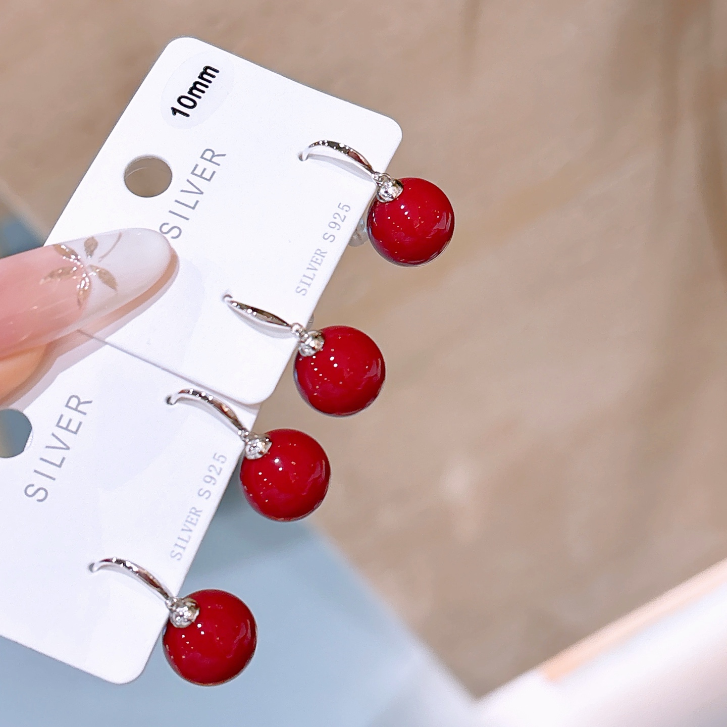 925 Silber Ohrhänger & Fadenohrringe Filigran Hauseinweihung Gold