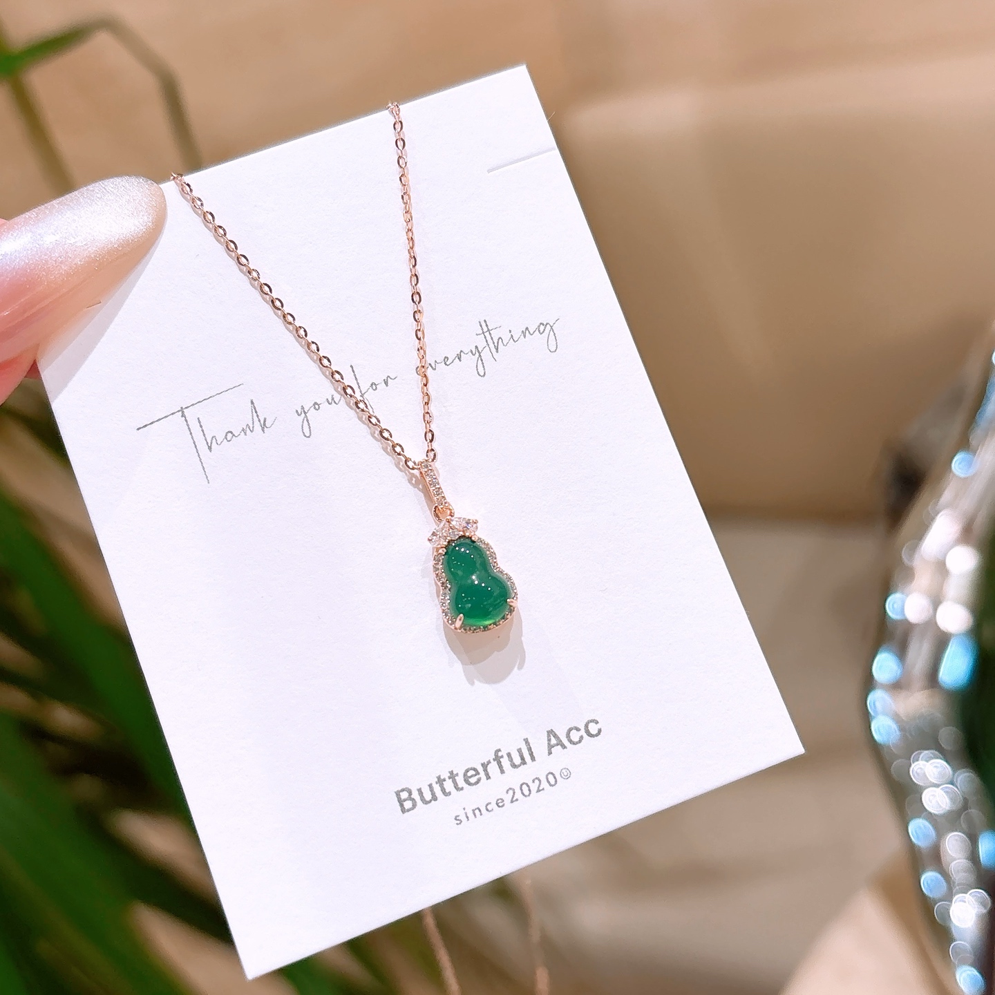 インスタ風S925スターリングシルバーネックレスゴールド 卒業