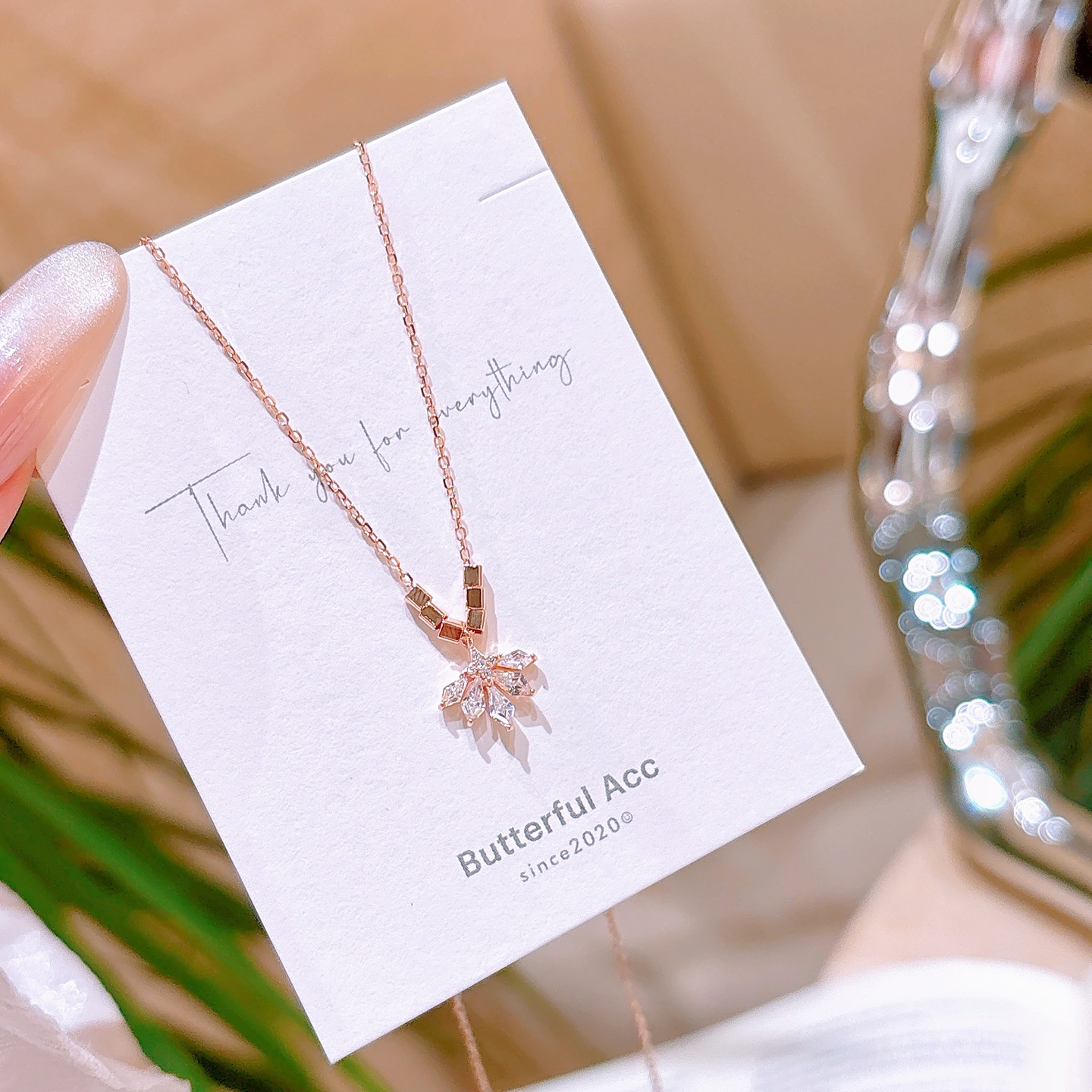 Hypoallergenic Silver Necklace French Party Silver