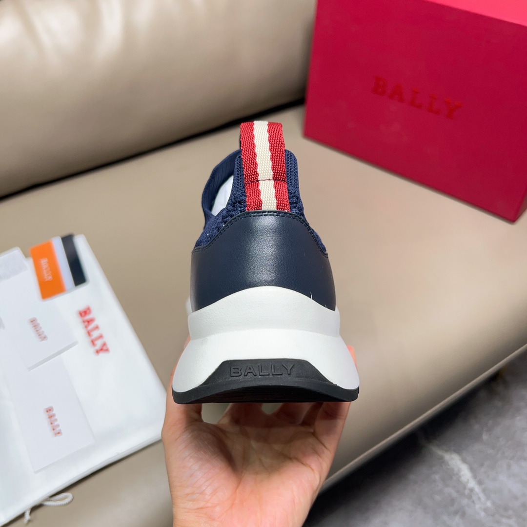 “BALLY/Bali Spring Summer Blue Sports Recreational Shoes, Outline Series Inspired by Running Shoes” - 图片 9