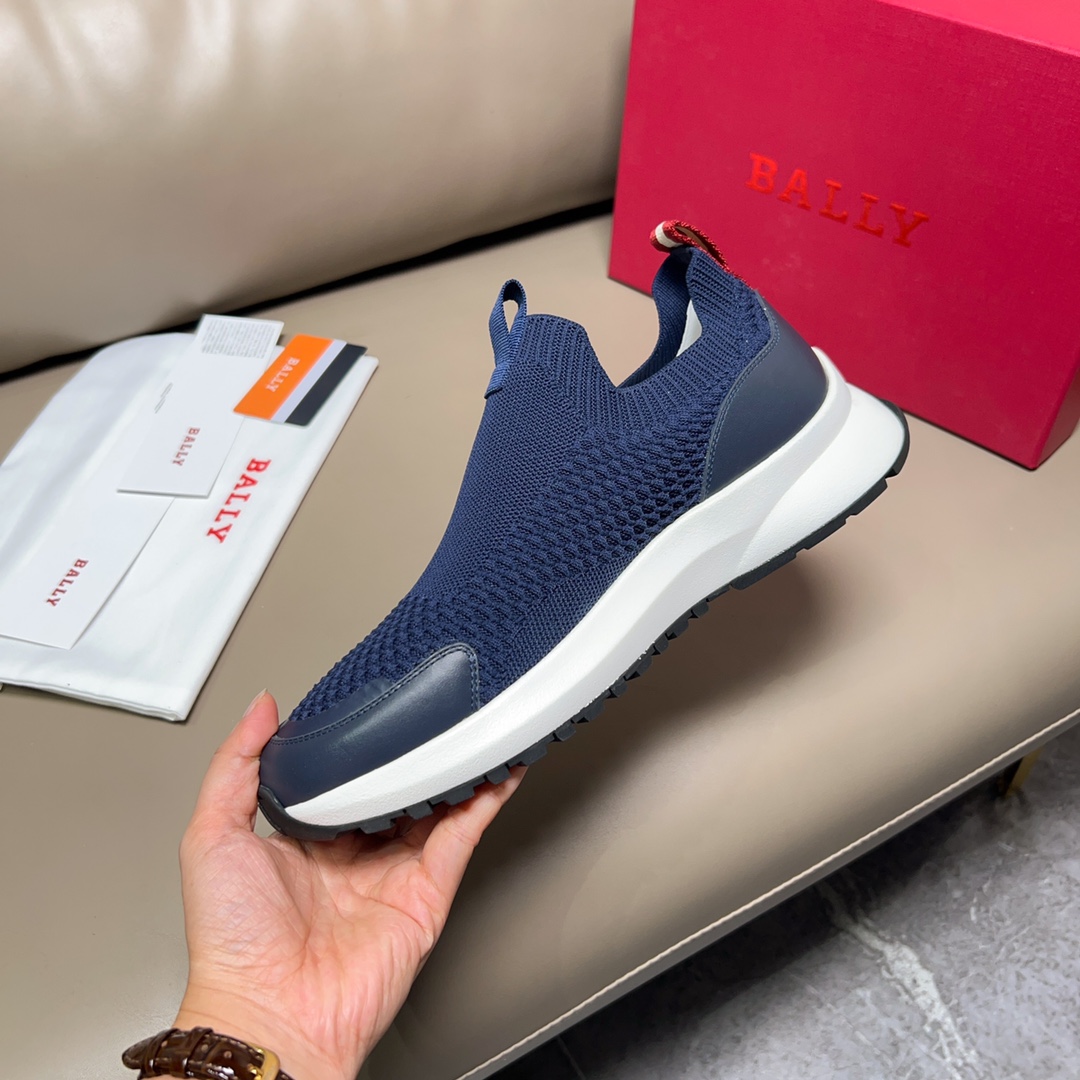 “BALLY/Bali Spring Summer Blue Sports Recreational Shoes, Outline Series Inspired by Running Shoes” - 图片 6