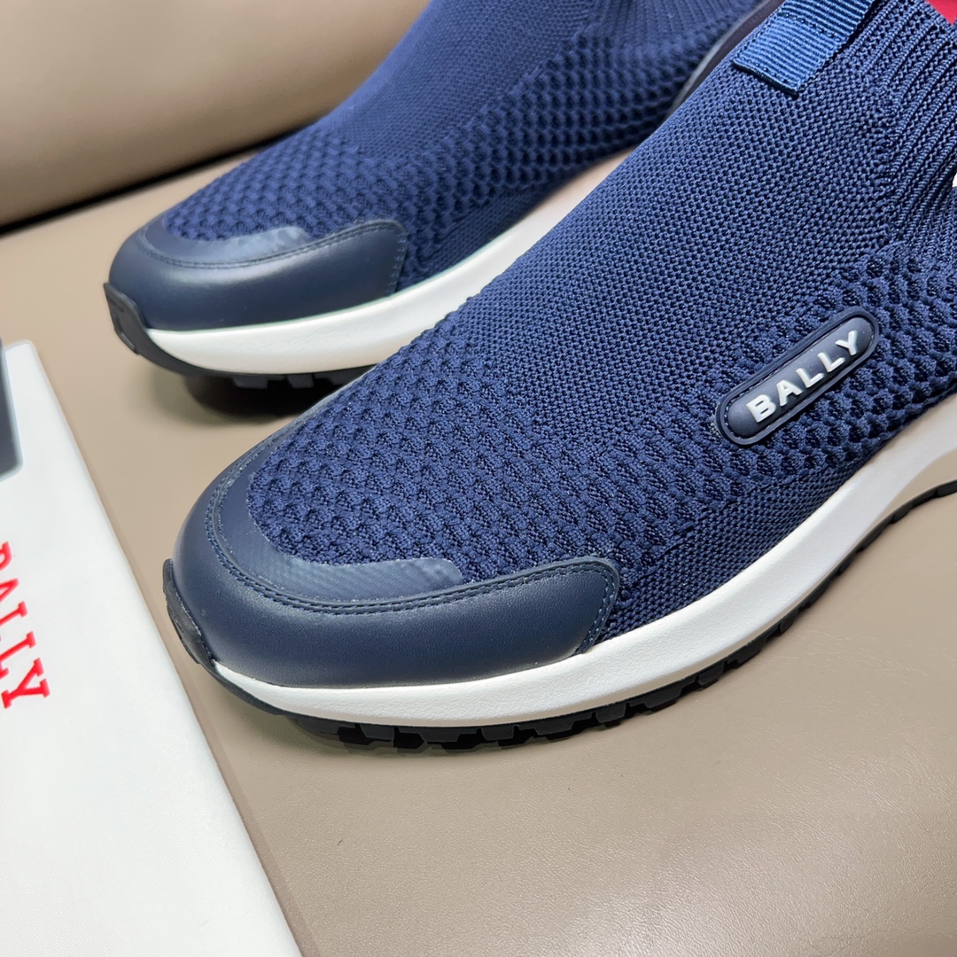 “BALLY/Bali Spring Summer Blue Sports Recreational Shoes, Outline Series Inspired by Running Shoes” - 图片 7