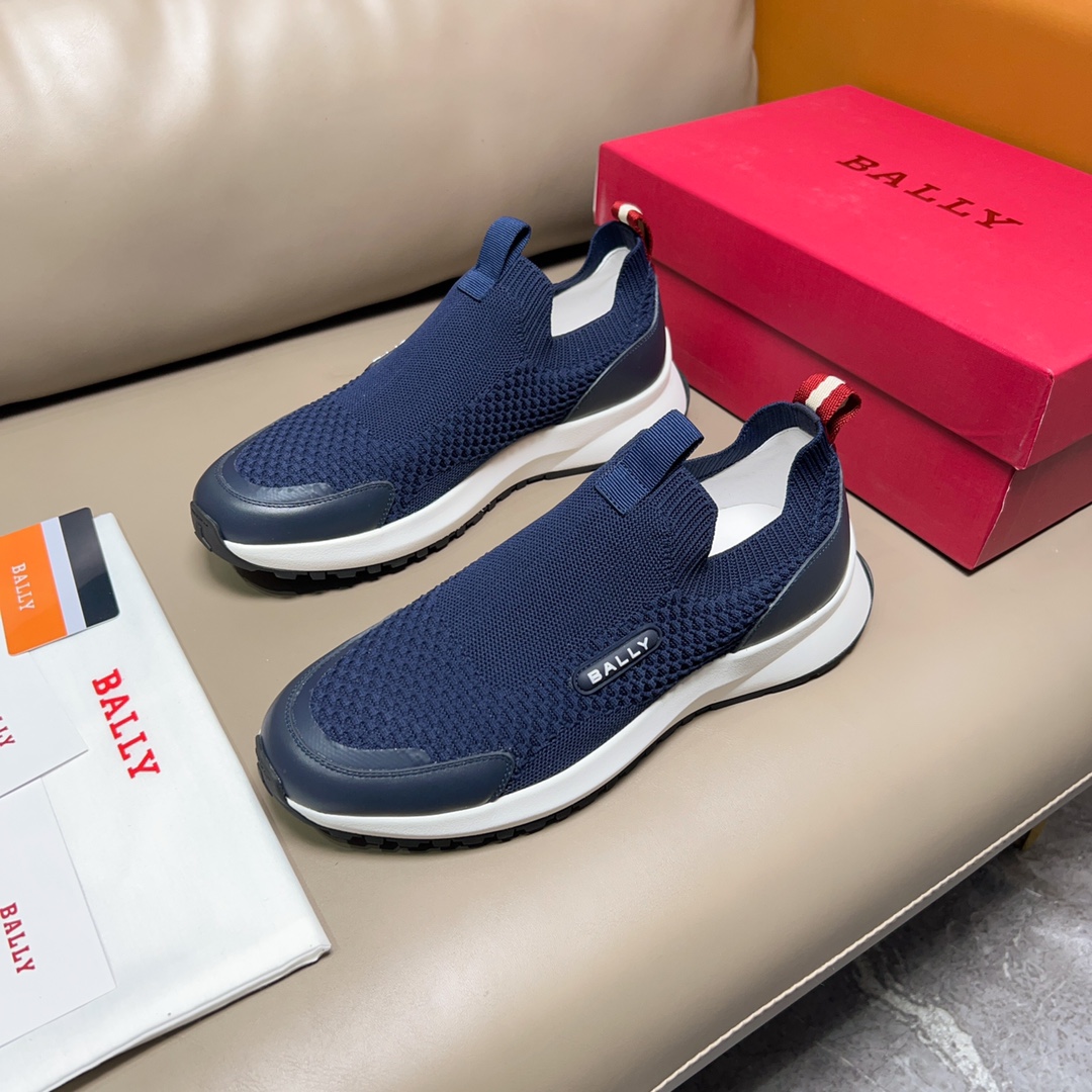 “BALLY/Bali Spring Summer Blue Sports Recreational Shoes, Outline Series Inspired by Running Shoes” - 图片 3