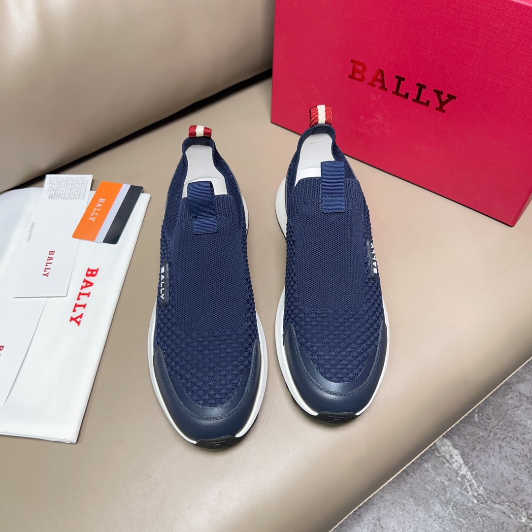 “BALLY/Bali Spring Summer Blue Sports Recreational Shoes, Outline Series Inspired by Running Shoes” - 图片 4