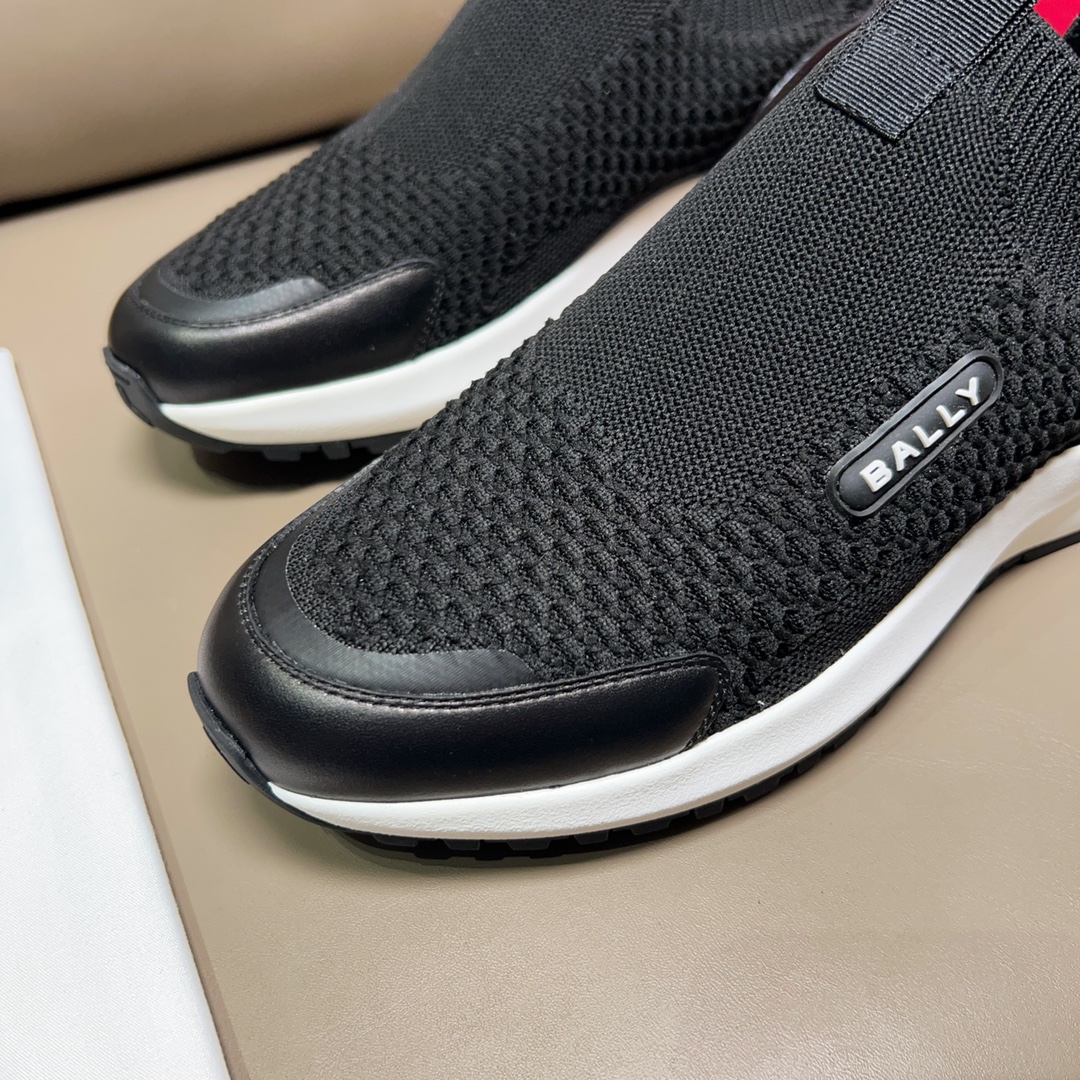 BALLY Outline Series Sneakers: Modern Black and White Style, Inspired by Running Shoes - 图片 7