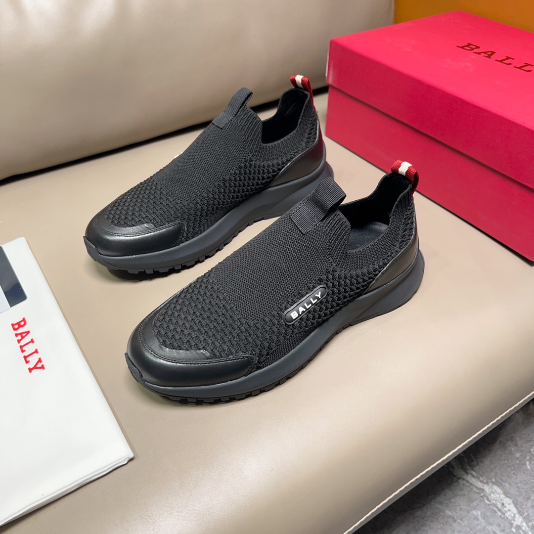 “BALLY/BALI Chunch Summer Shoes Black Movie Fabric Cow-Skin Face Outline Series Review” - 图片 6