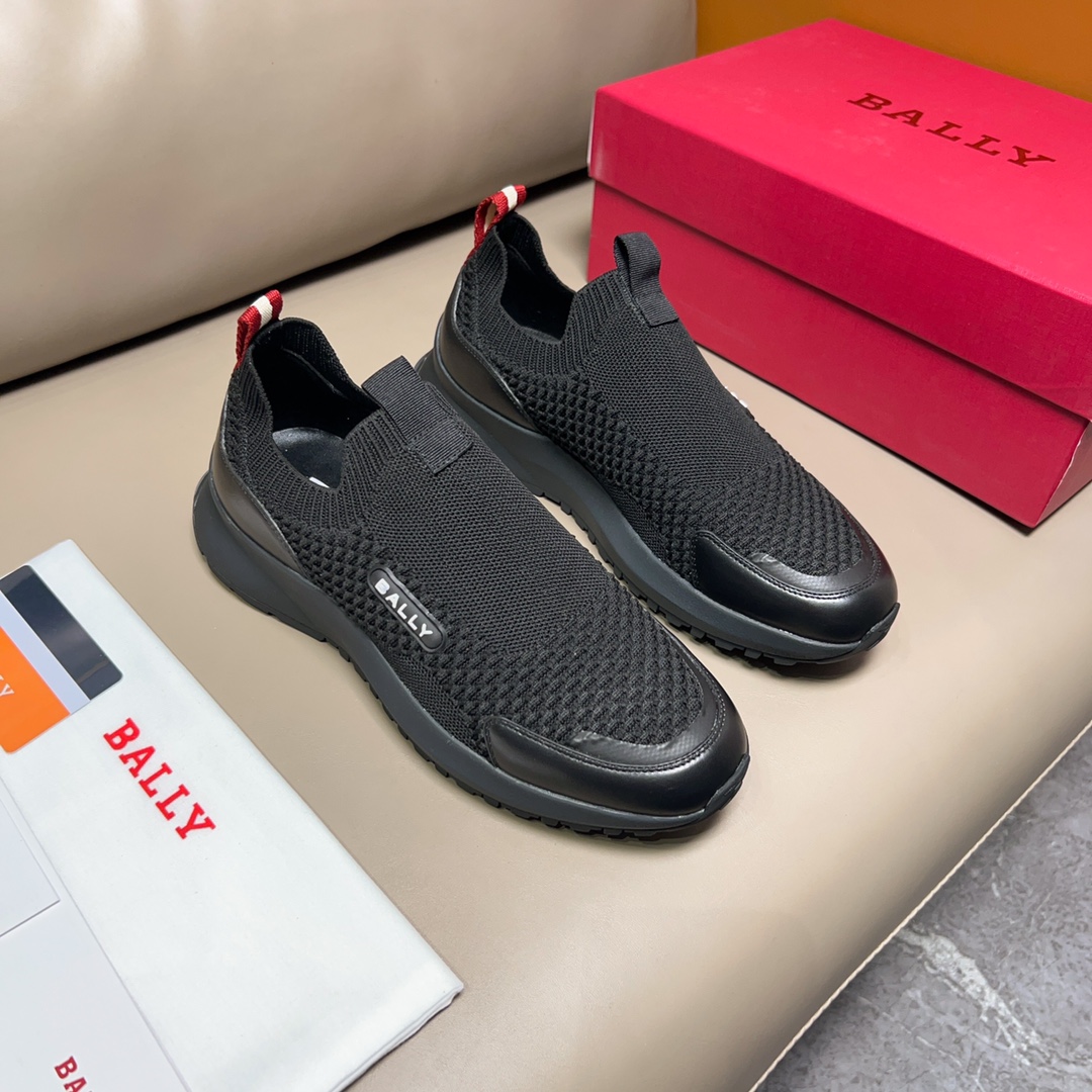 “BALLY/BALI Chunch Summer Shoes Black Movie Fabric Cow-Skin Face Outline Series Review” - 图片 5