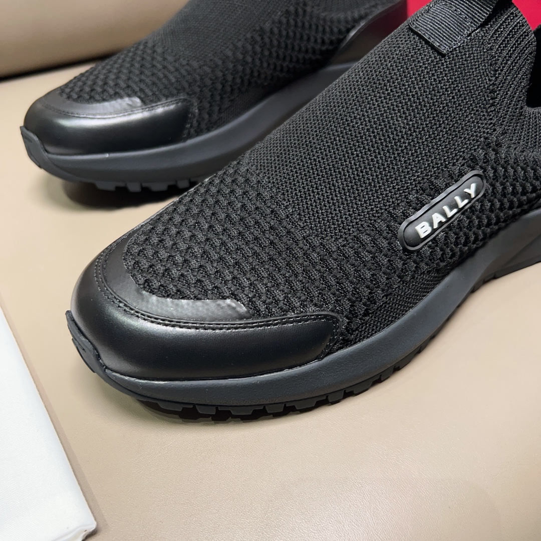 “BALLY/BALI Chunch Summer Shoes Black Movie Fabric Cow-Skin Face Outline Series Review” - 图片 7
