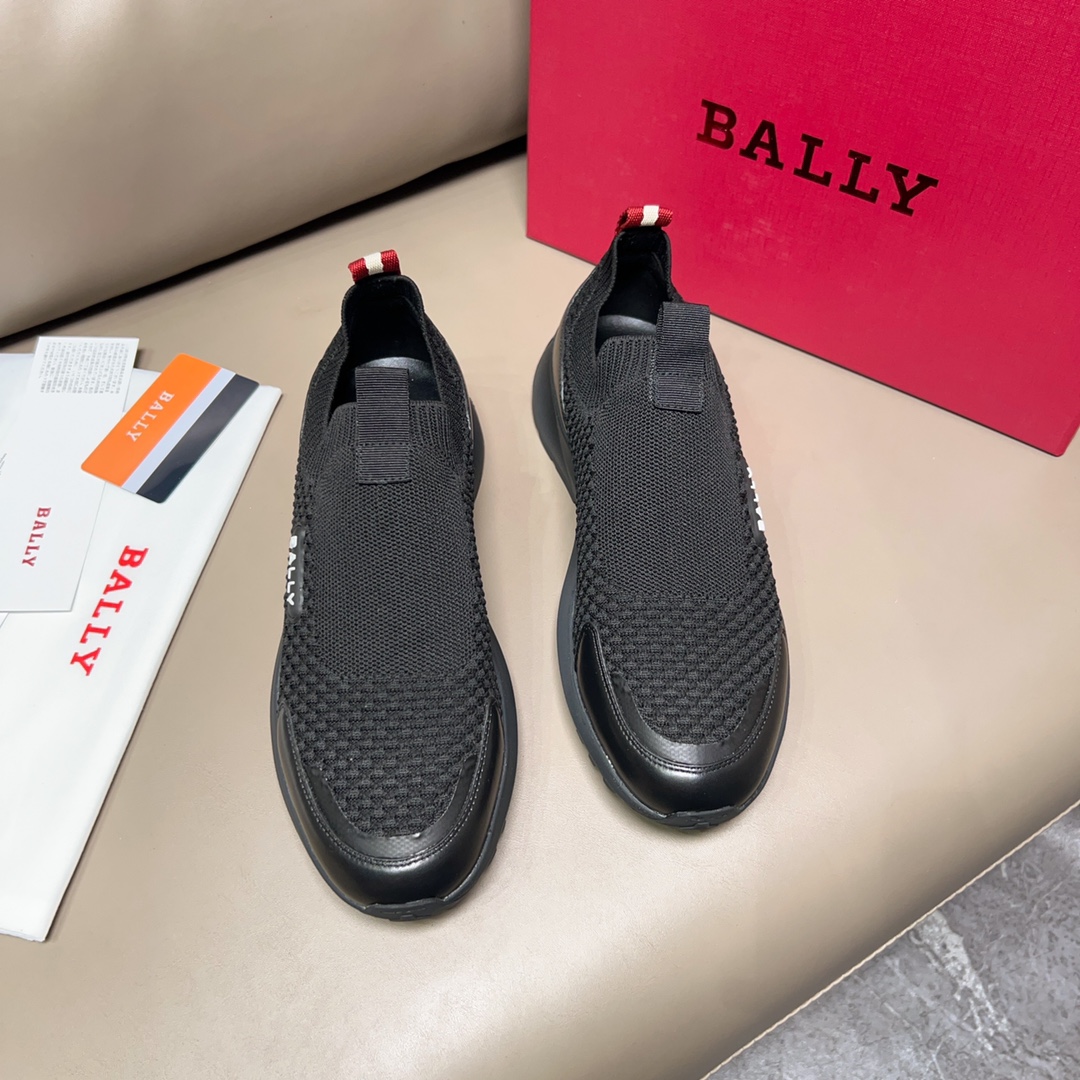 “BALLY/BALI Chunch Summer Shoes Black Movie Fabric Cow-Skin Face Outline Series Review” - 图片 3