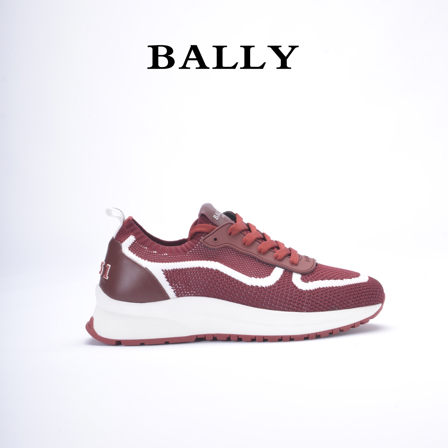 “Davyn Sneakers: Bally Run Wind Outline Series with Vibram®Megagrip Soles” - 图片 6