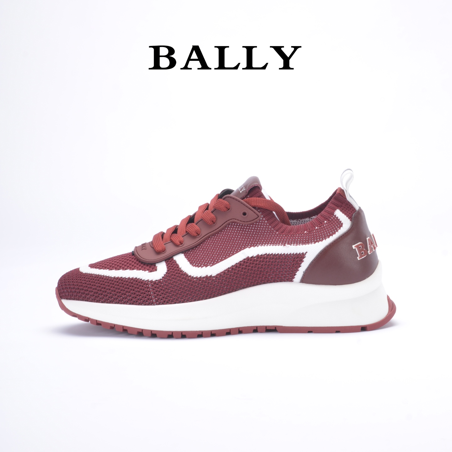 “Davyn Sneakers: Bally Run Wind Outline Series with Vibram®Megagrip Soles” - 图片 4