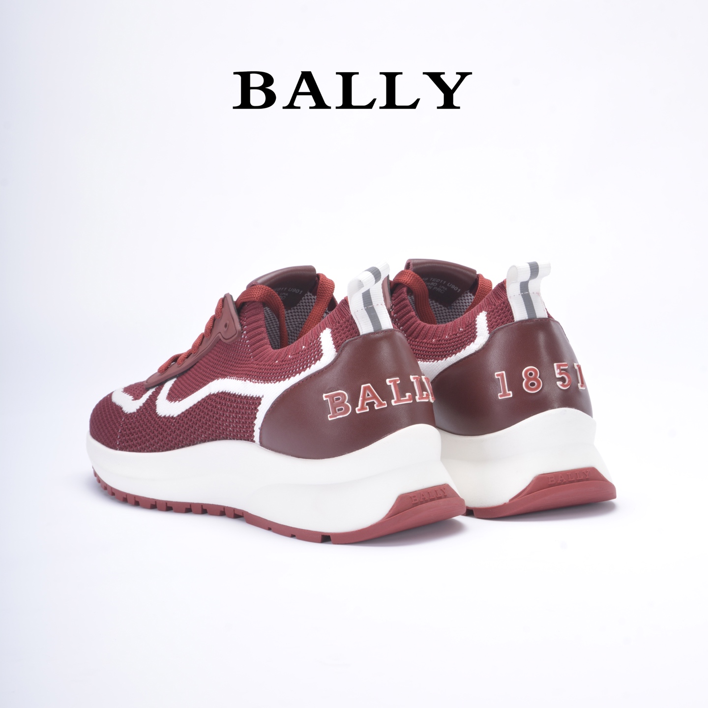 “Davyn Sneakers: Bally Run Wind Outline Series with Vibram®Megagrip Soles” - 图片 7
