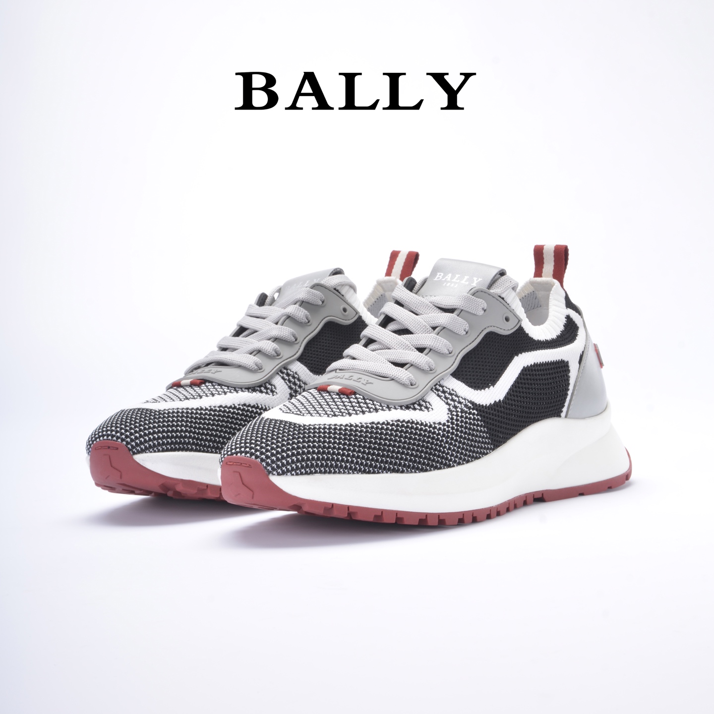 Bally Run Wind Outline Davyn Sneakers with Vibram®Megagrip Soles – Product Details - 图片 1